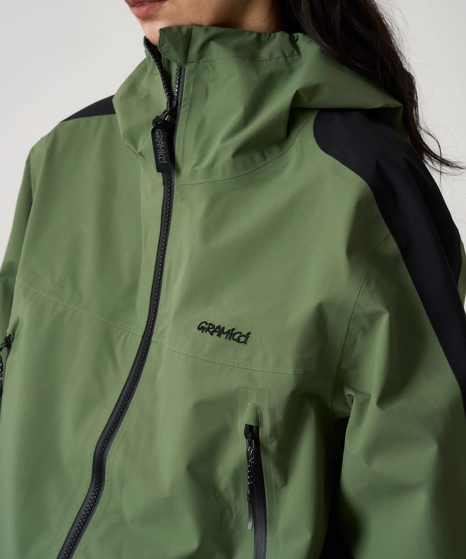 Gramicci 3L Guide Jacket (Sage) - Image 3