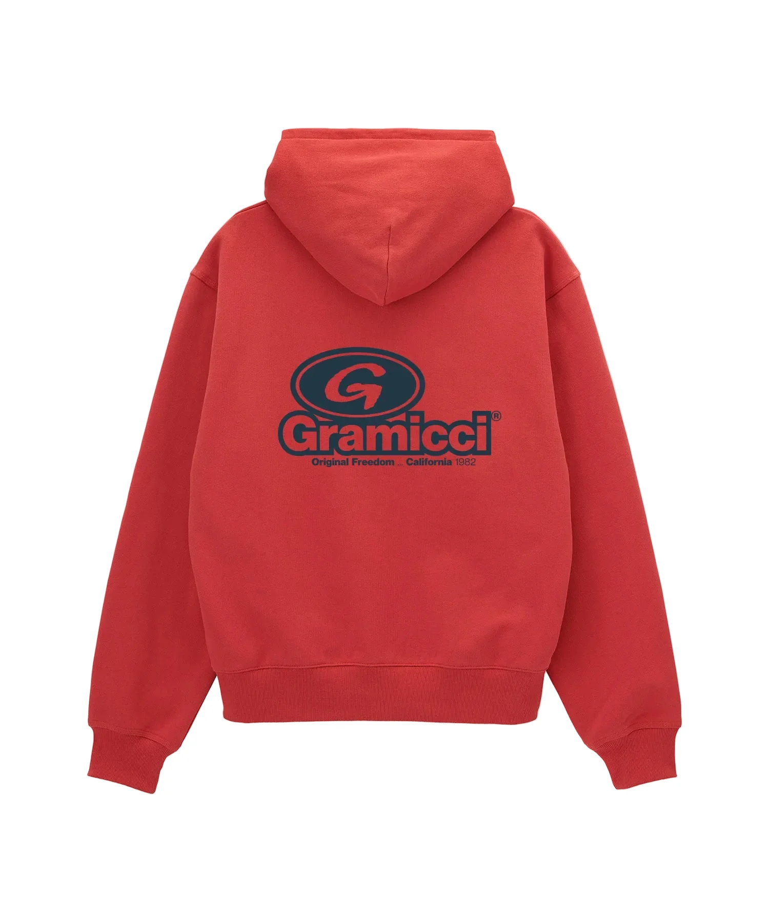 Gramicci 82 Zip Hooded Sweatshirt (Crimson Red)