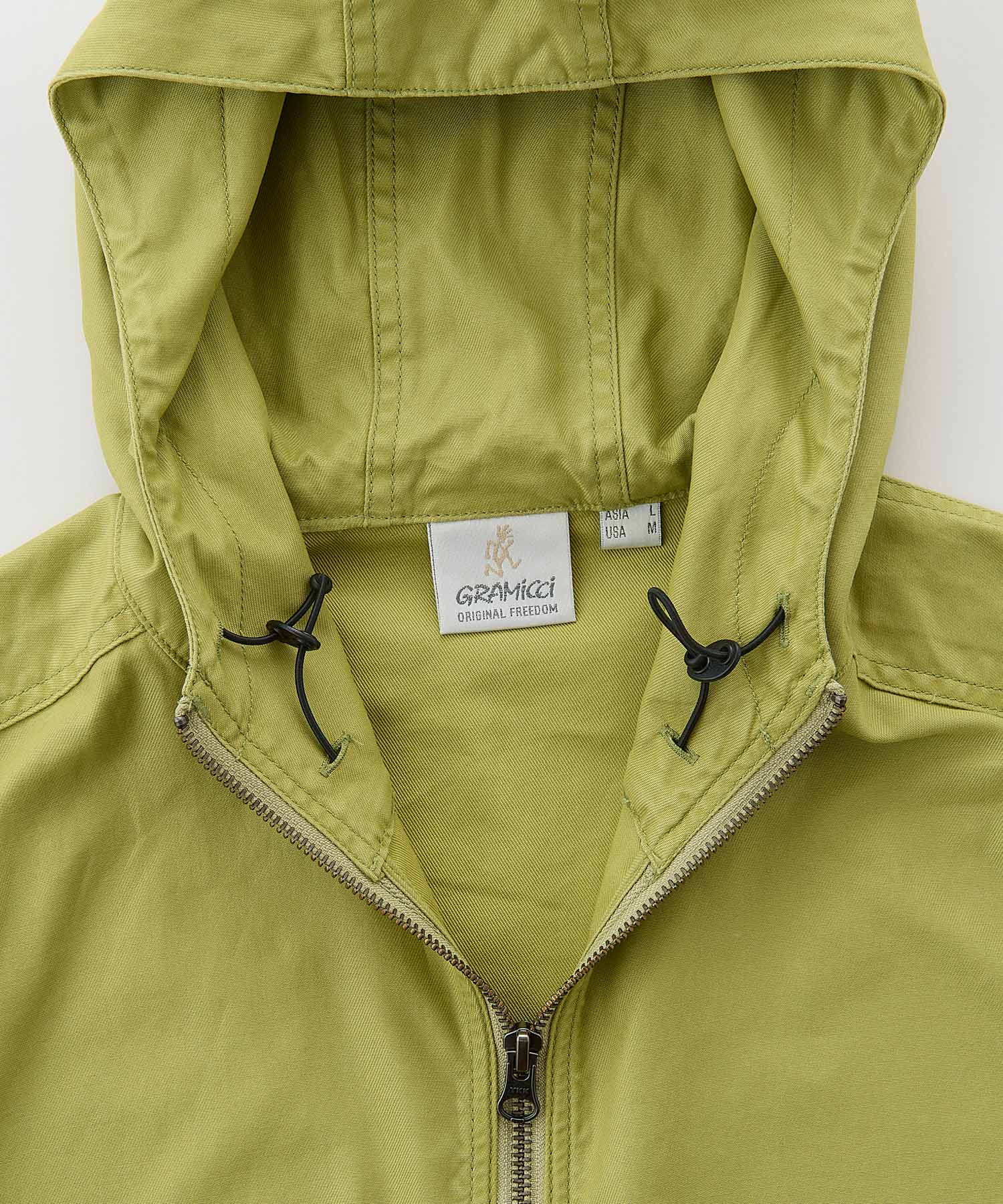 Gramicci Beach Hooded Jacket (Lime) - Image 10