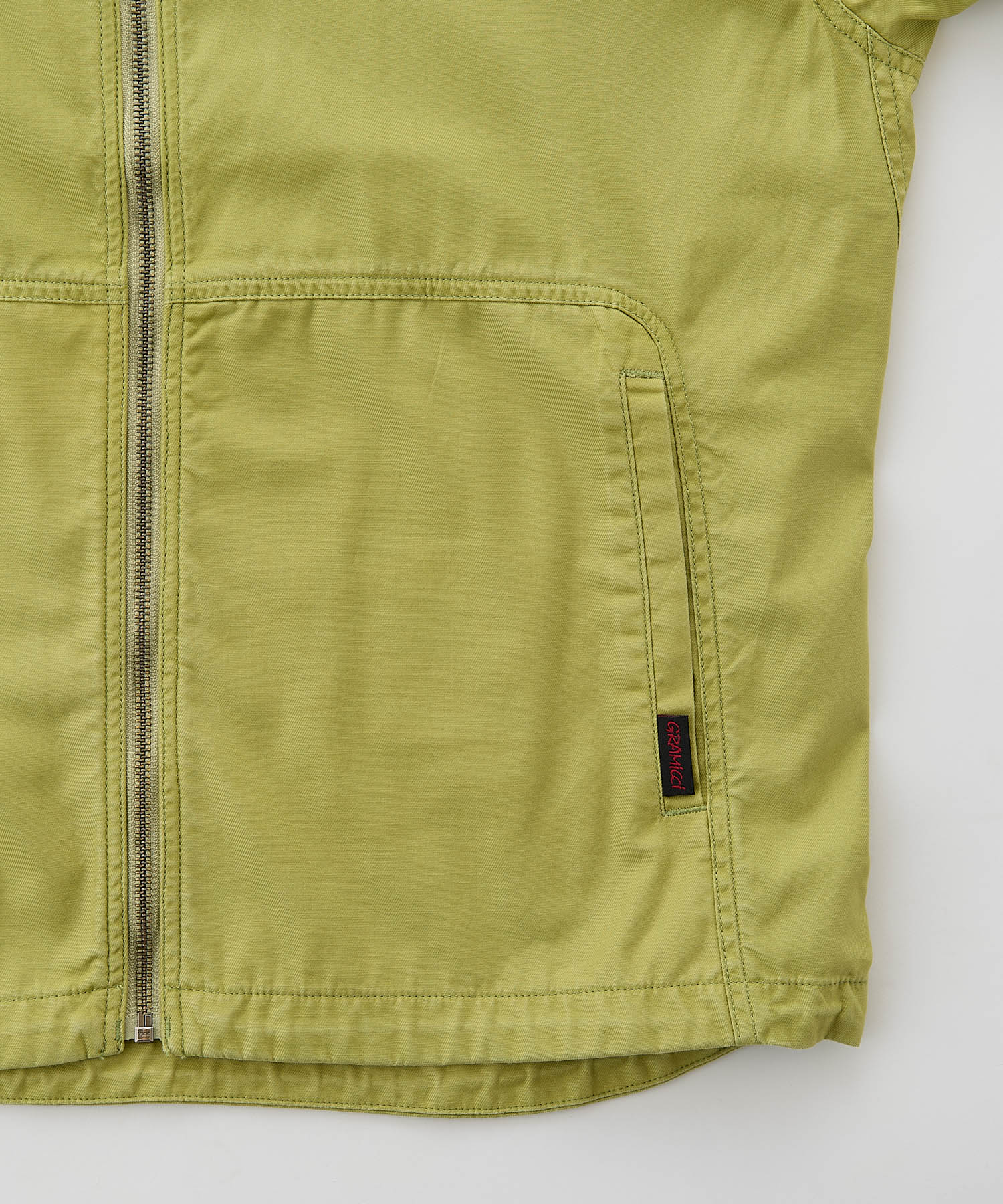 Gramicci Beach Hooded Jacket (Lime) - Image 11