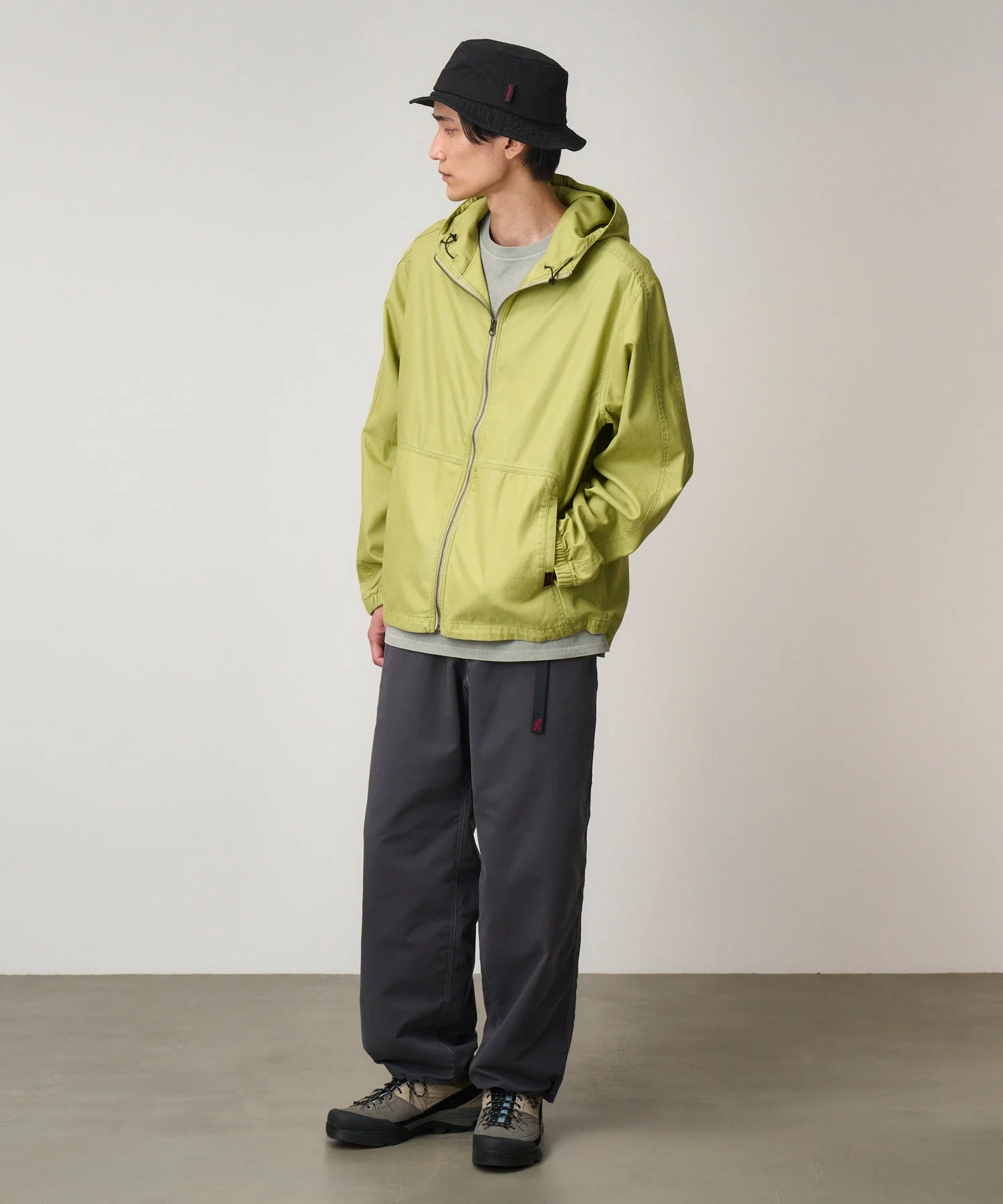 Gramicci Beach Hooded Jacket (Lime) - Image 4