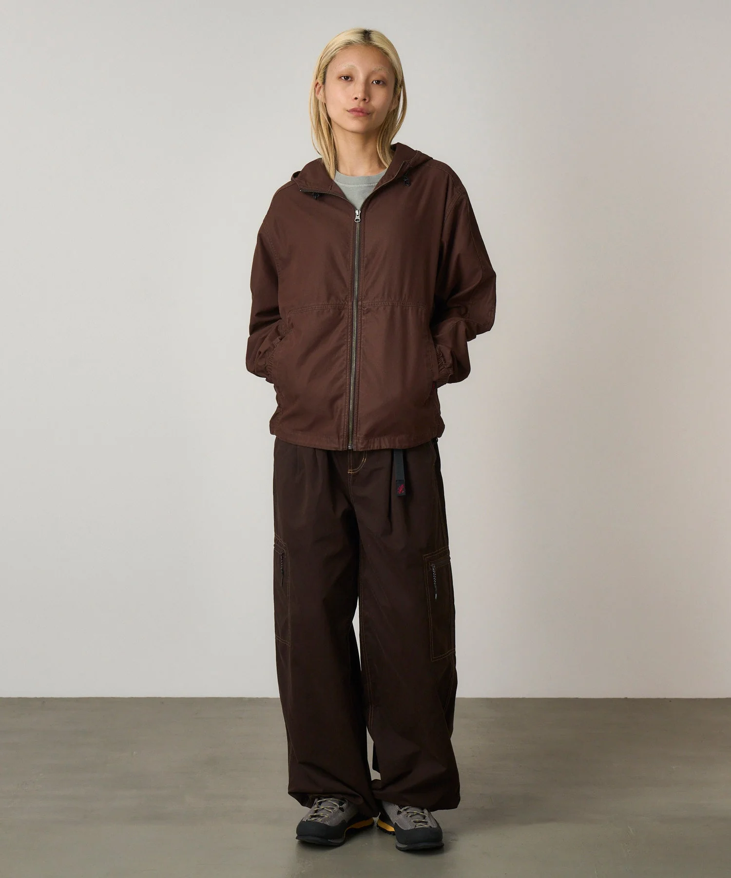 Gramicci Beach Hooded Jacket (Tobacco) - Image 2