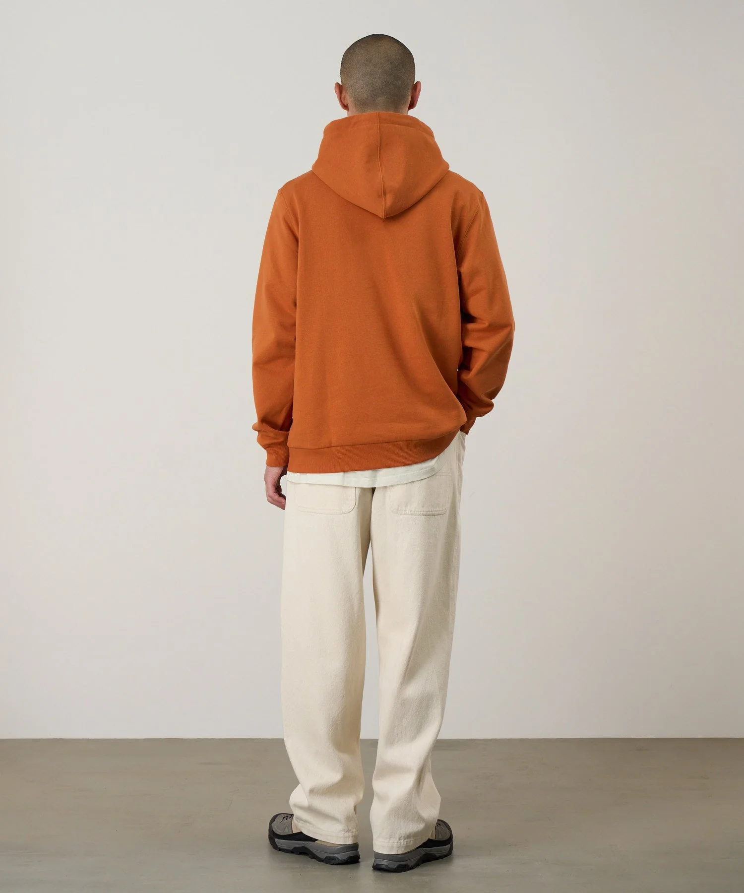 Gramicci Blueberry Hooded Sweatshirt (Orange) - Image 5