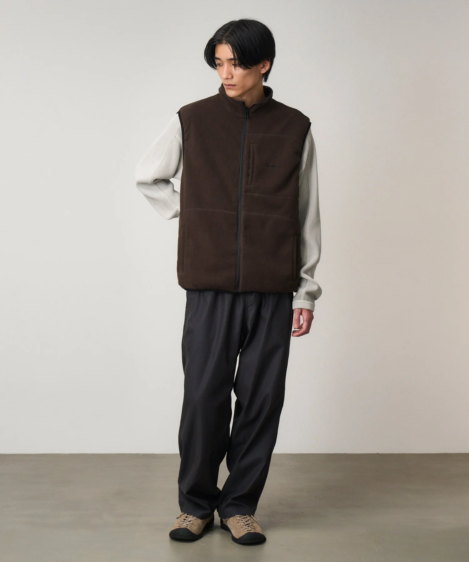 Gramicci Brushed Swell Pants (Vintage Black) - Image 2