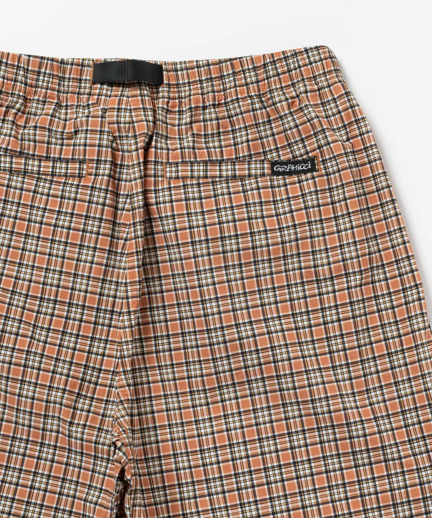 Gramicci Checkered Shell Shorts (Brick Check) - Image 11