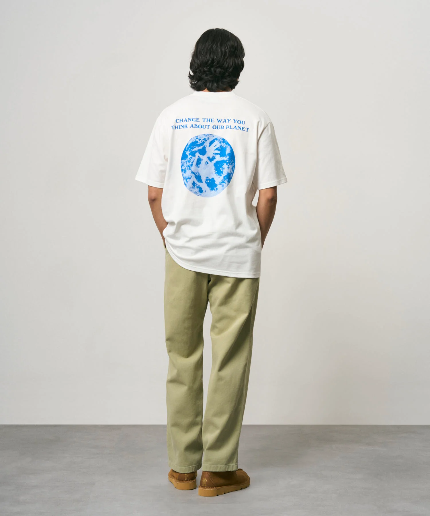 Gramicci Earth Tee (White) - Image 5