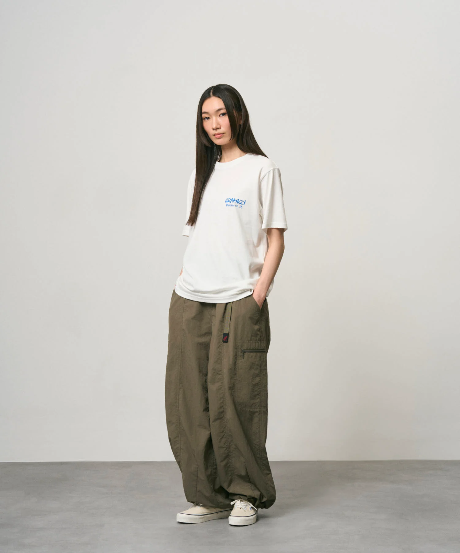 Gramicci Earth Tee (White) - Image 6