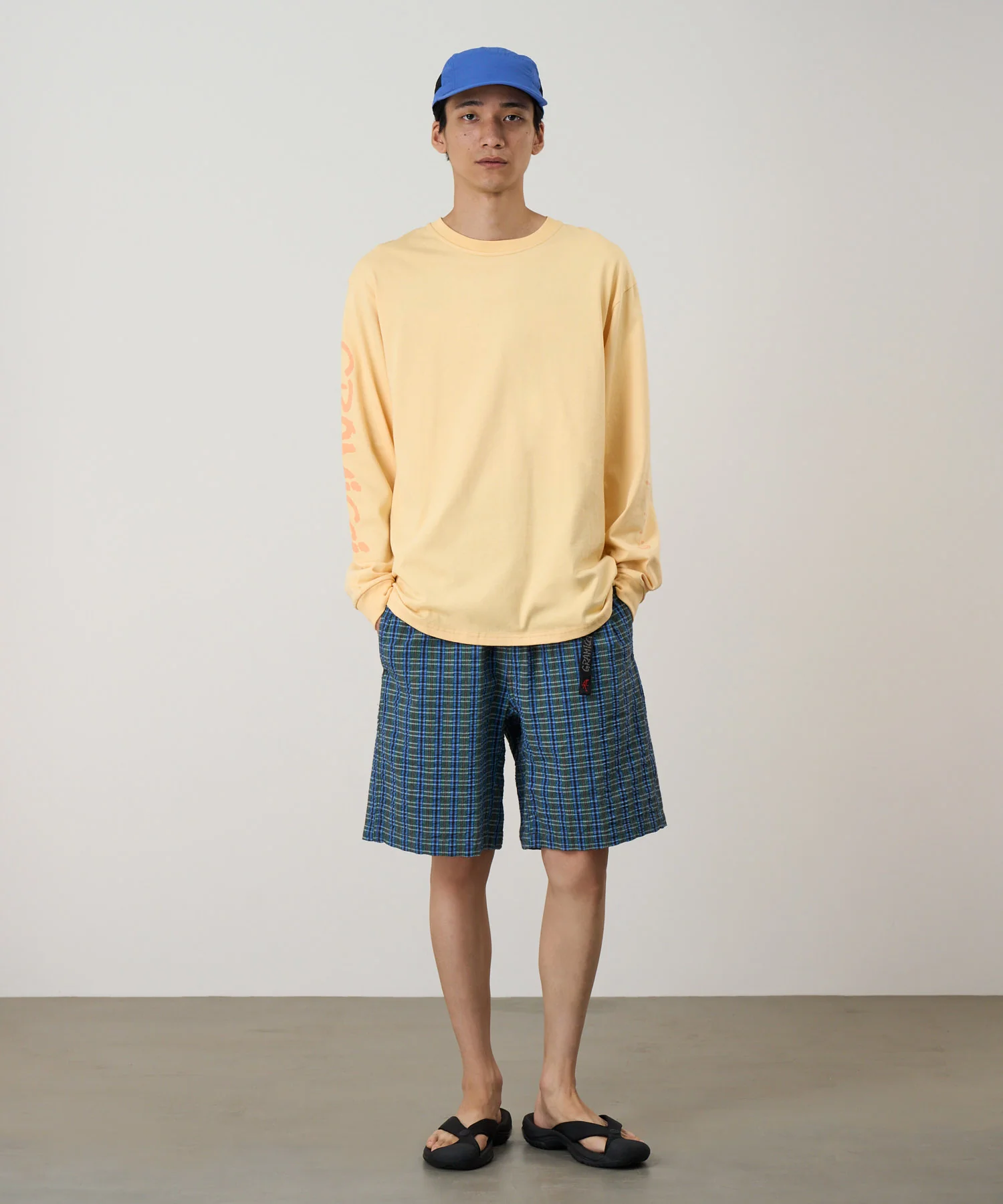 Gramicci Freedom Long Sleeve Tee (Mango) - Image 3