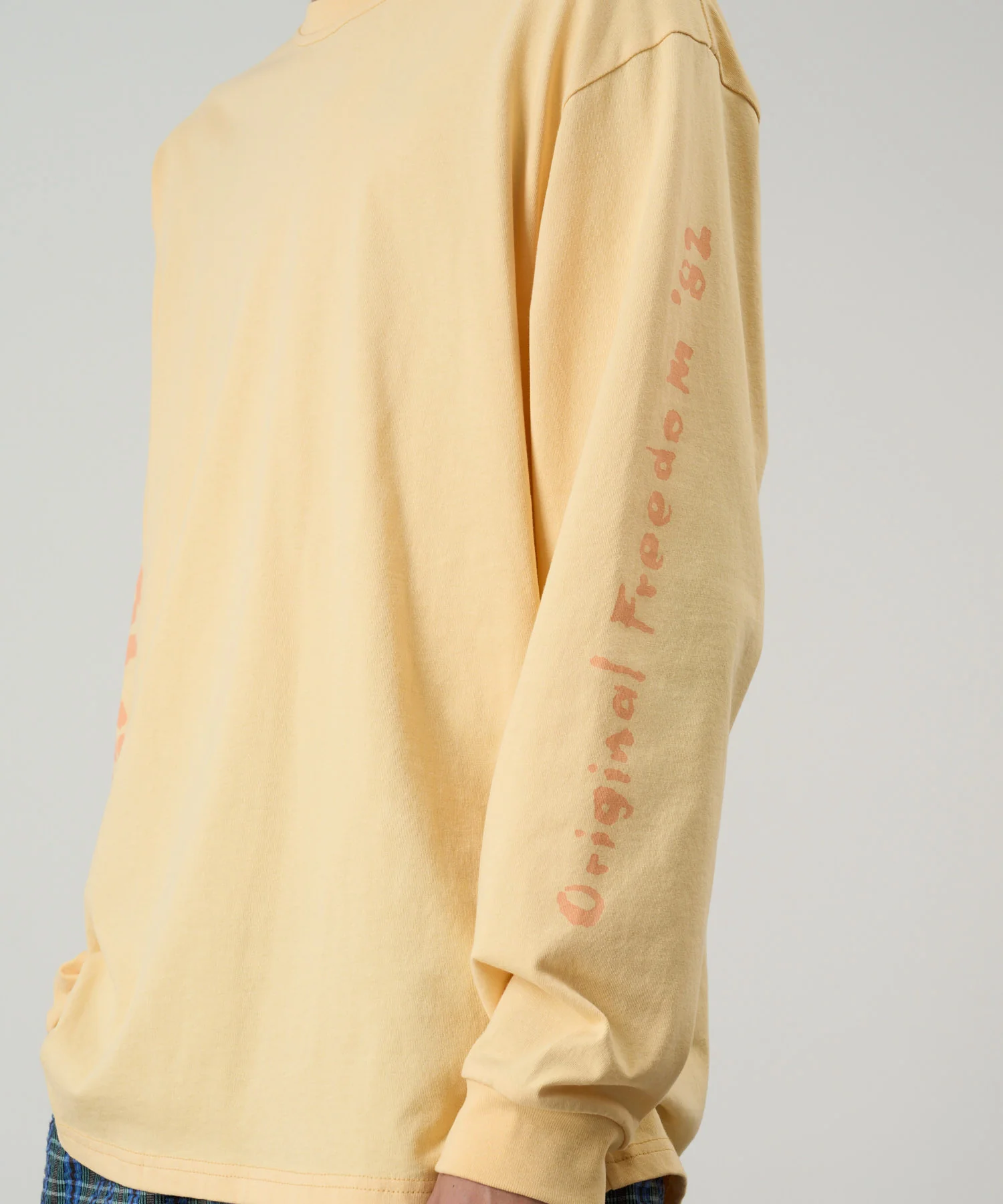 Gramicci Freedom Long Sleeve Tee (Mango) - Image 4