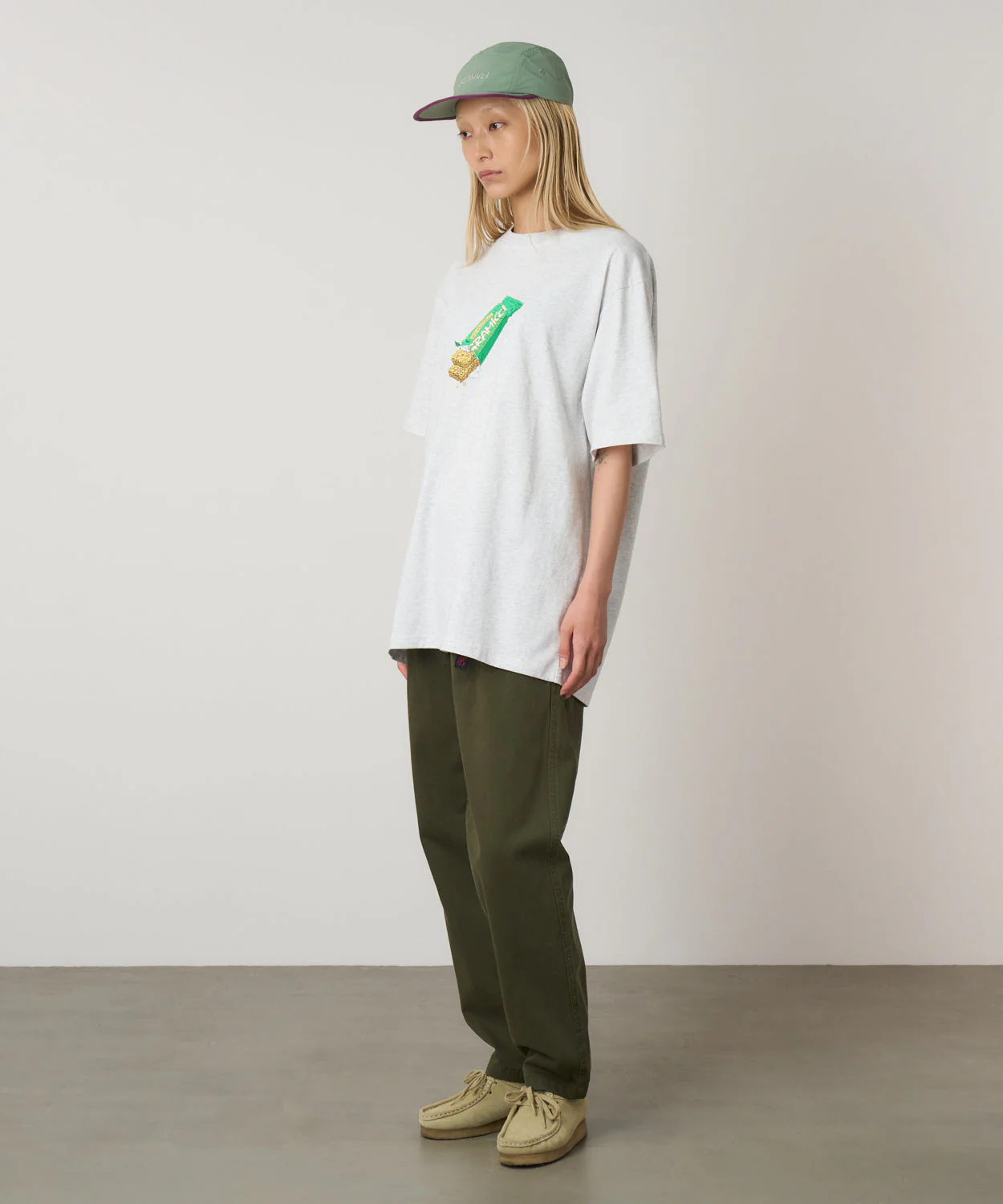 Gramicci Granola Tee (Heather Ash) - Image 4