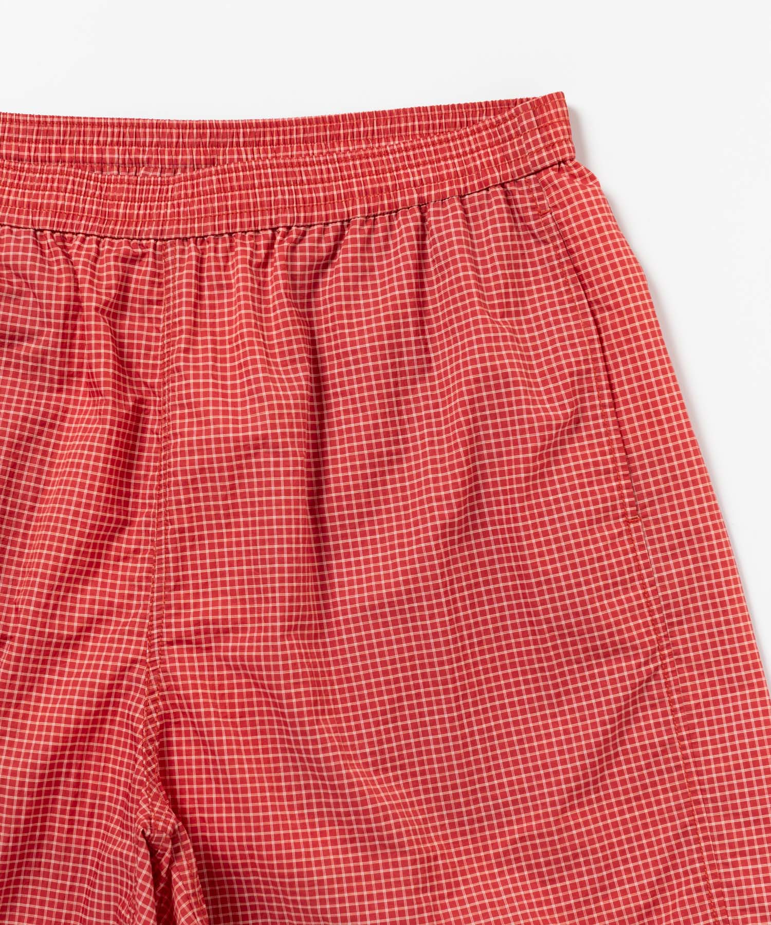 Gramicci Grid Swim Shorts (Red) - Image 10
