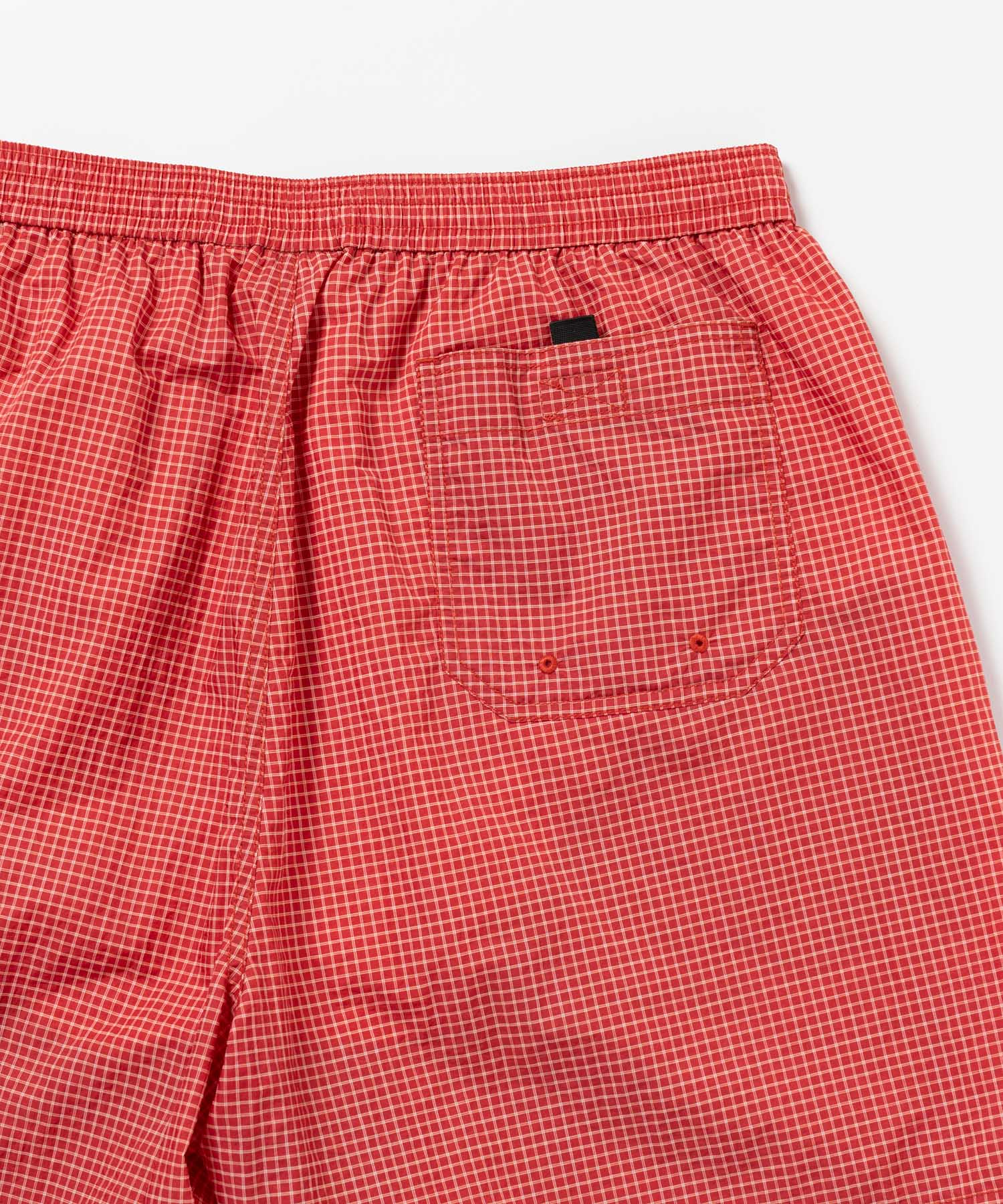 Gramicci Grid Swim Shorts (Red) - Image 12