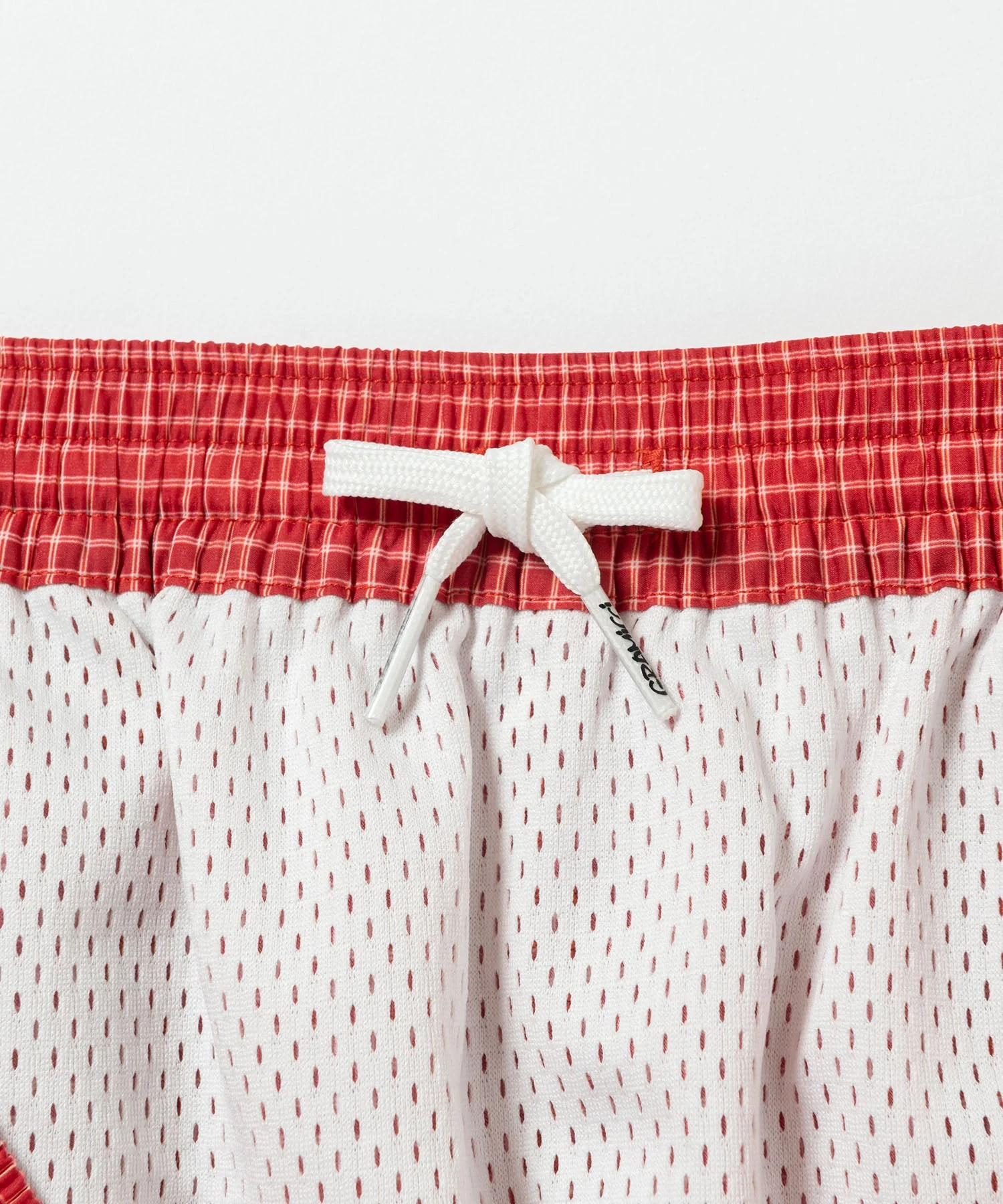 Gramicci Grid Swim Shorts (Red) - Image 13