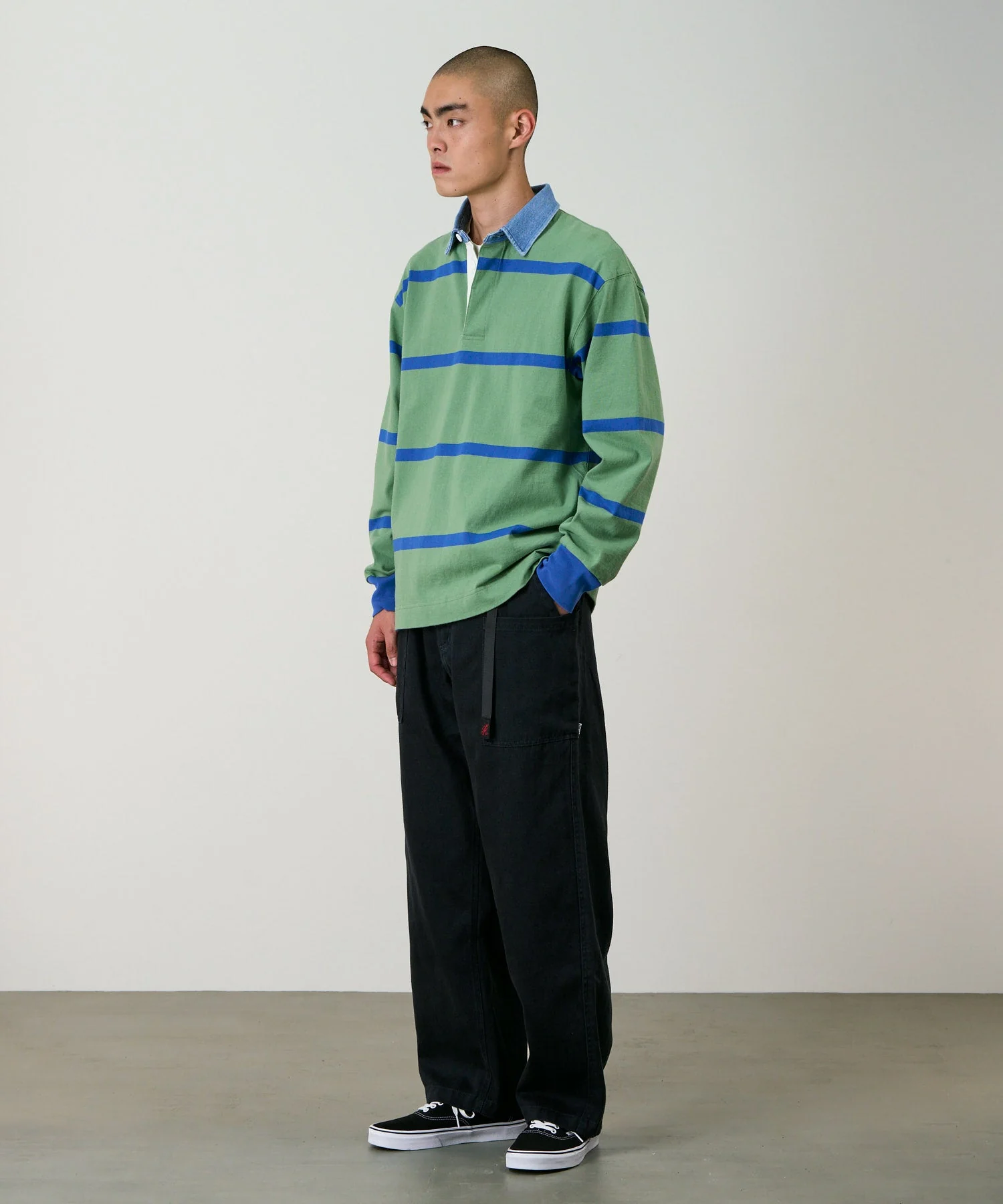 Gramicci Hemp Relaxed Pants (Carbon) - Image 4