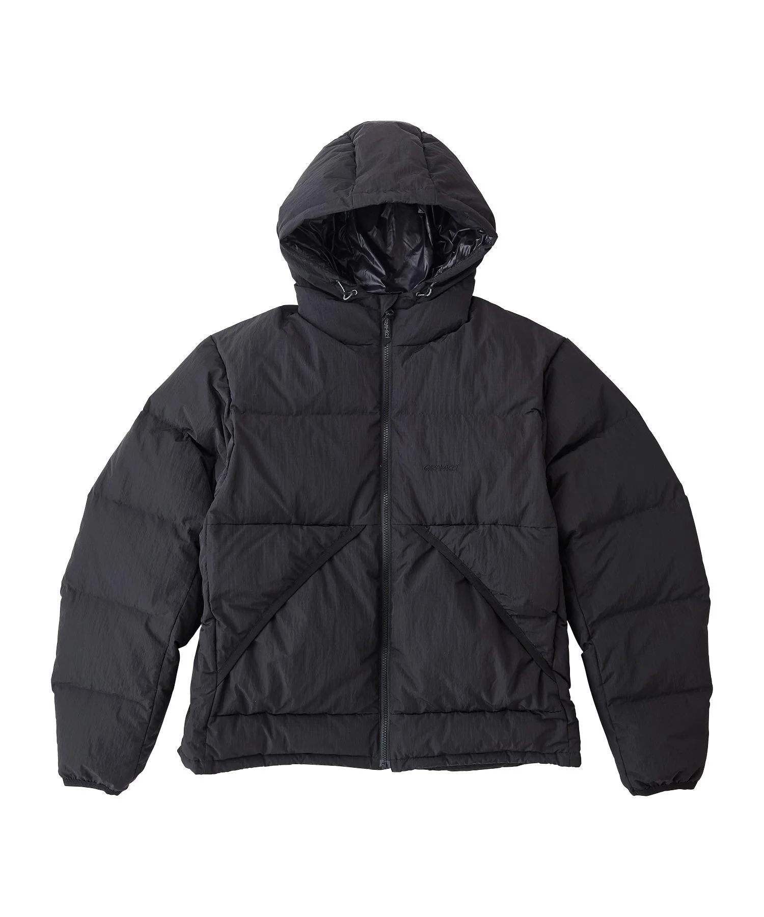 Gramicci Hooded Down Puffer Jacket (Black)