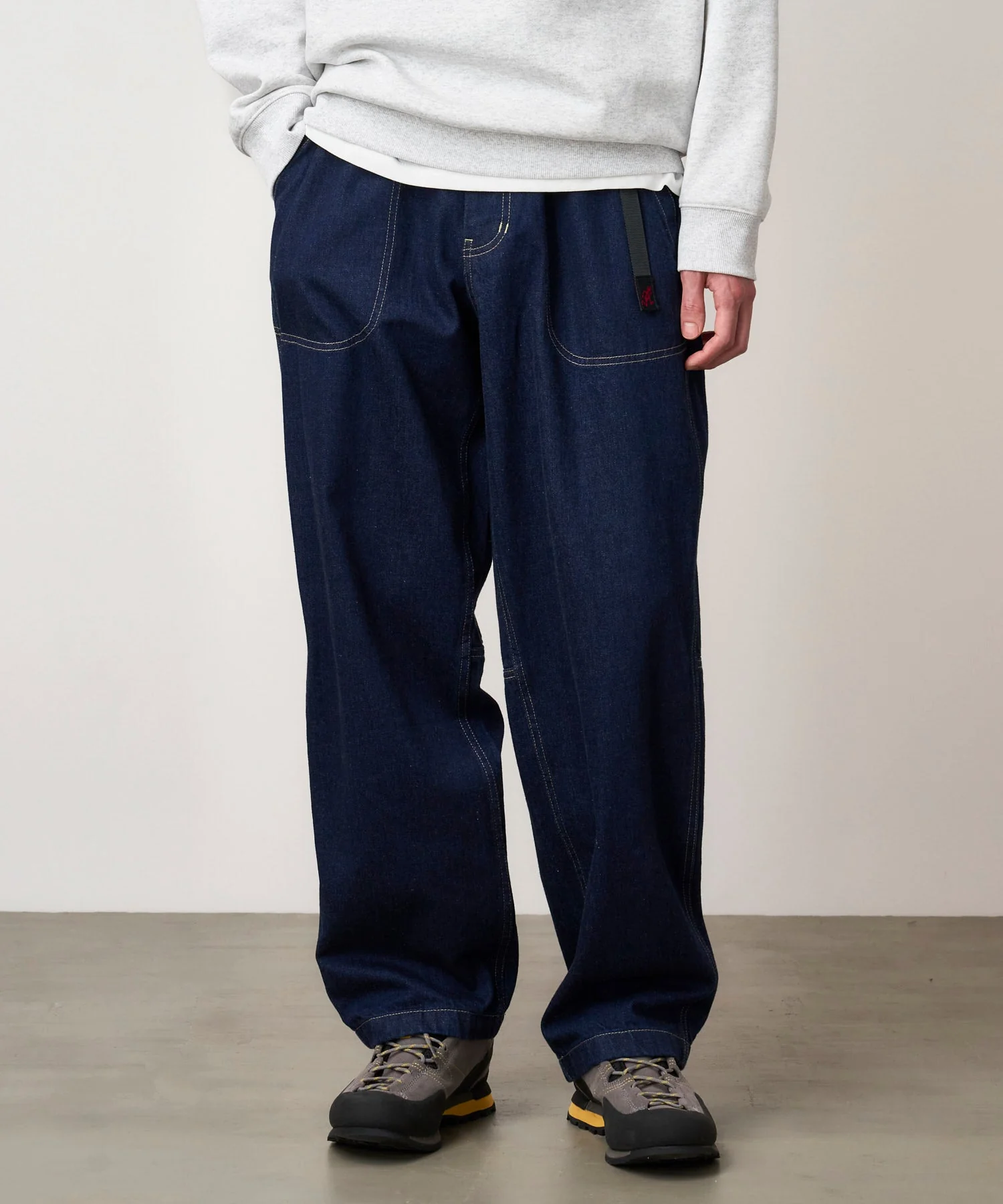 Gramicci Japanese Slub Denim Pants (Indigo) - Image 3