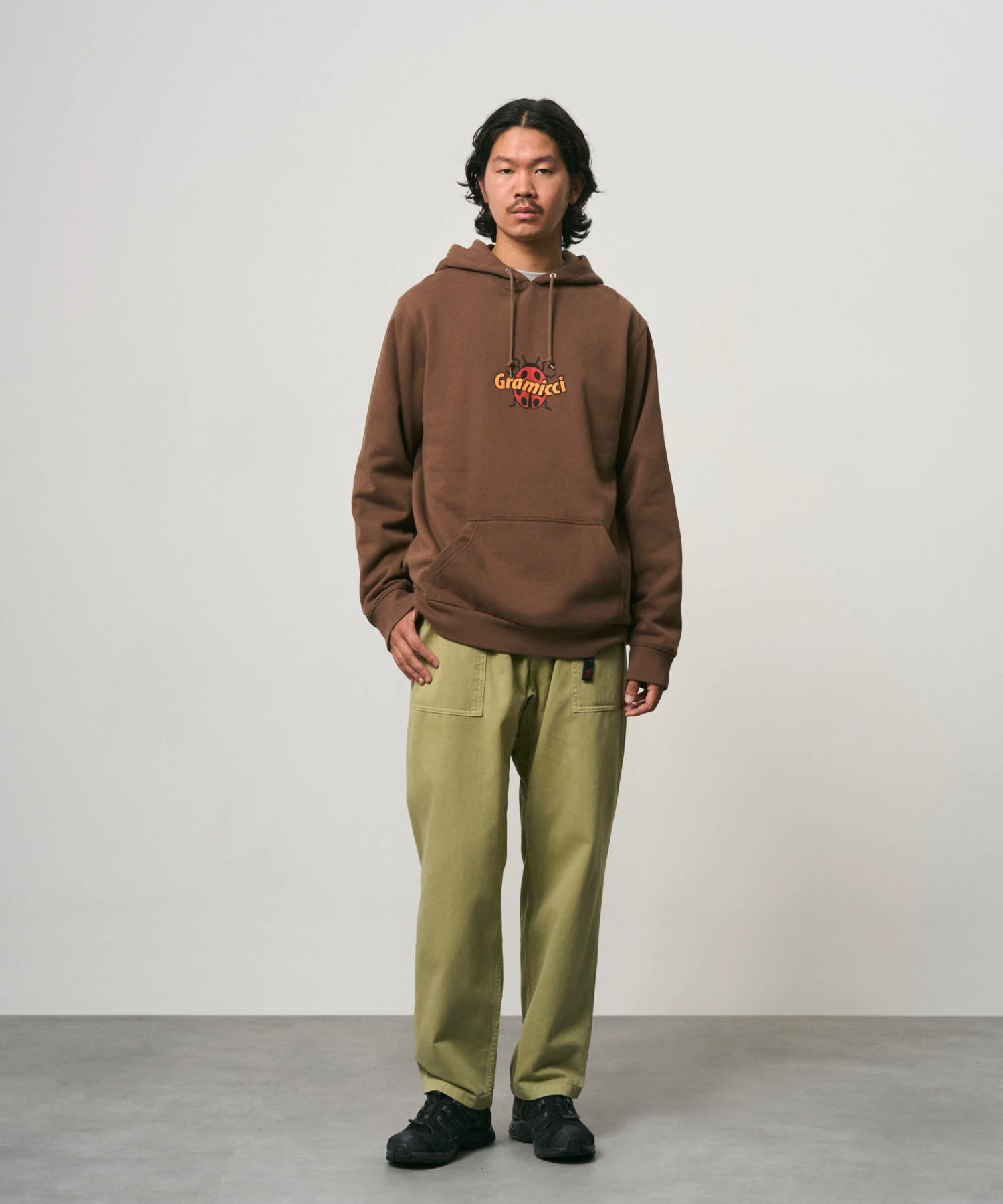 Gramicci Loose Tapered Ridge Pants (Bayleaf Pigment) - Image 2