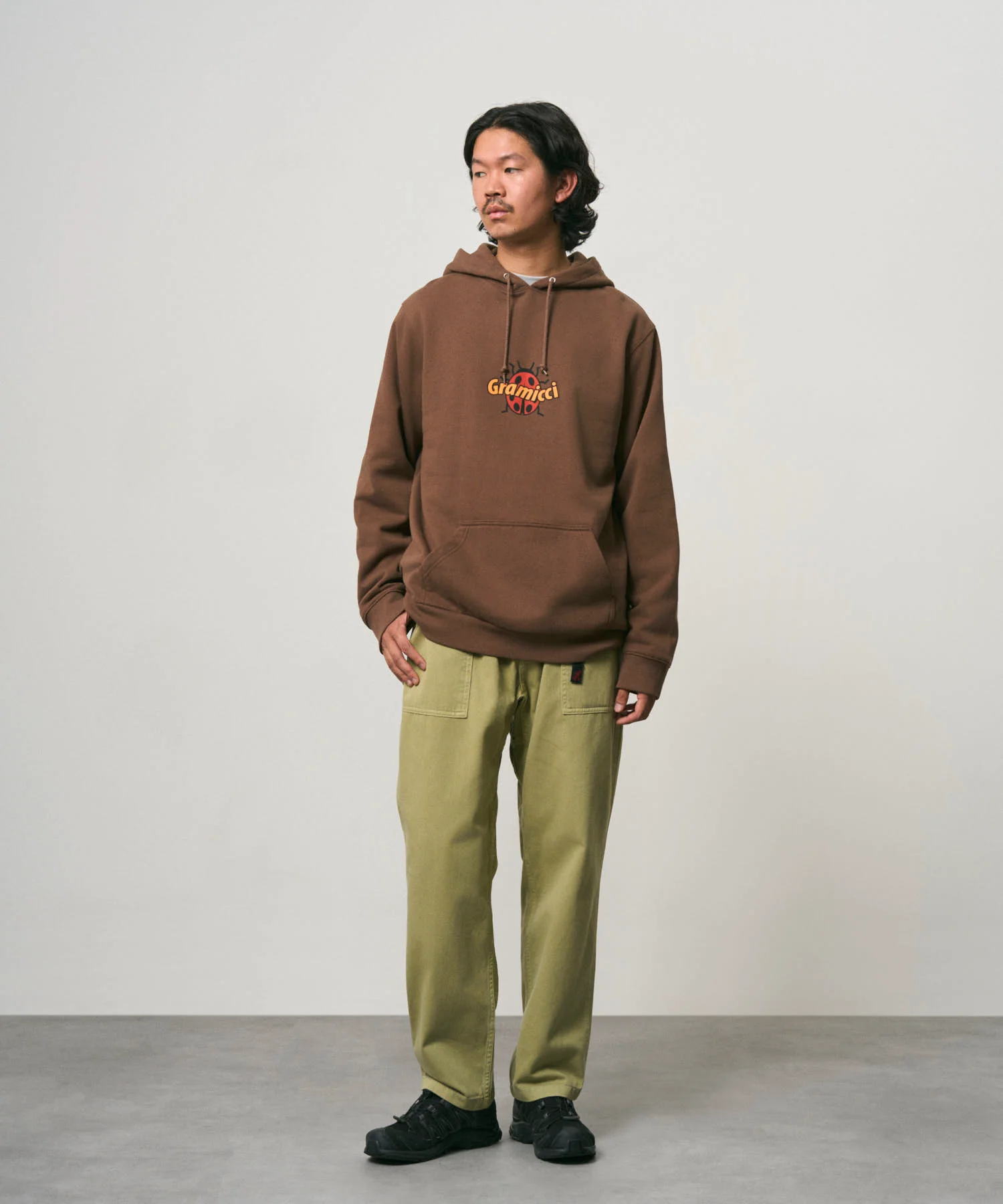 Gramicci Loose Tapered Ridge Pants (Bayleaf Pigment) - Image 3