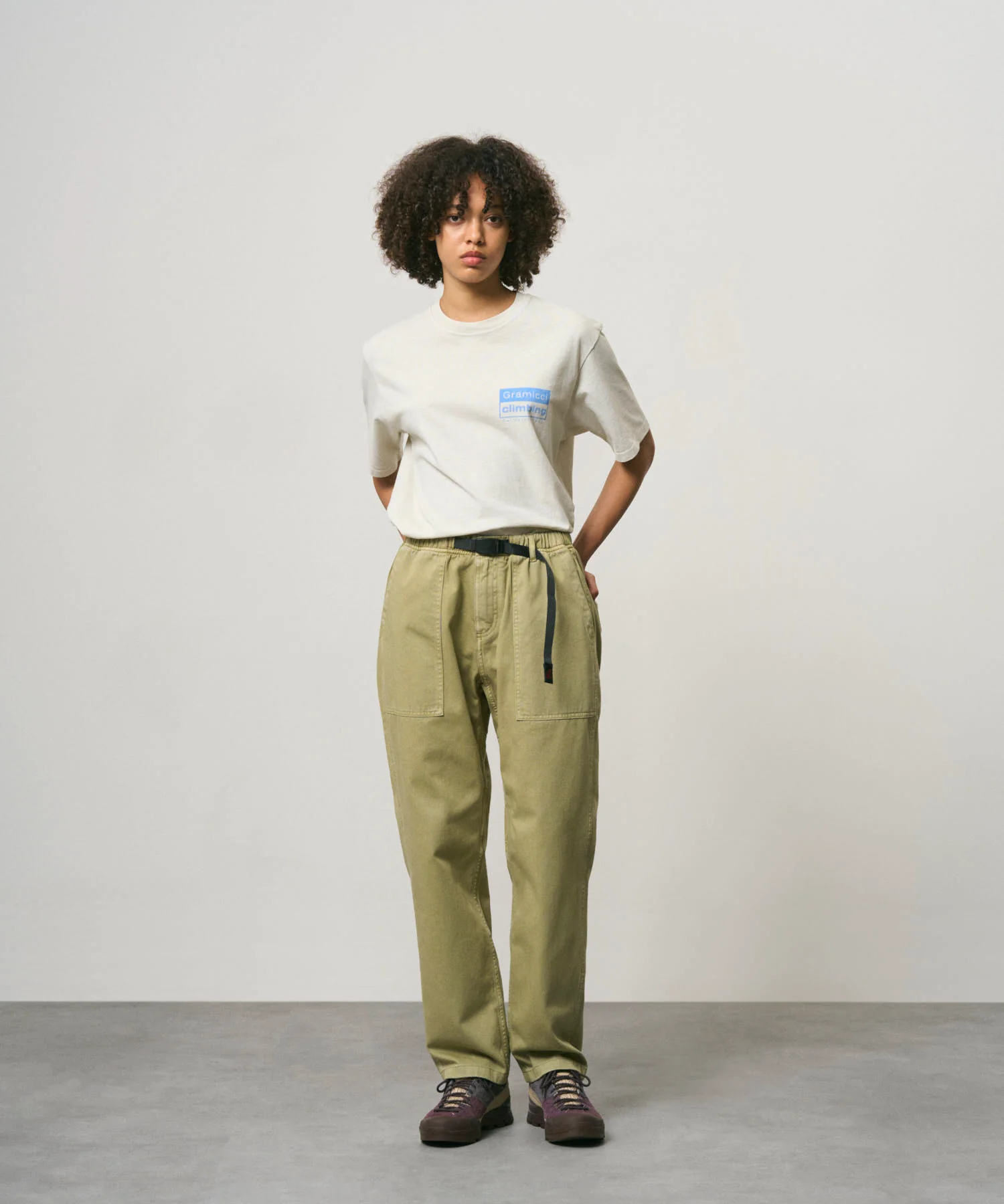 Gramicci Loose Tapered Ridge Pants (Bayleaf Pigment) - Image 7