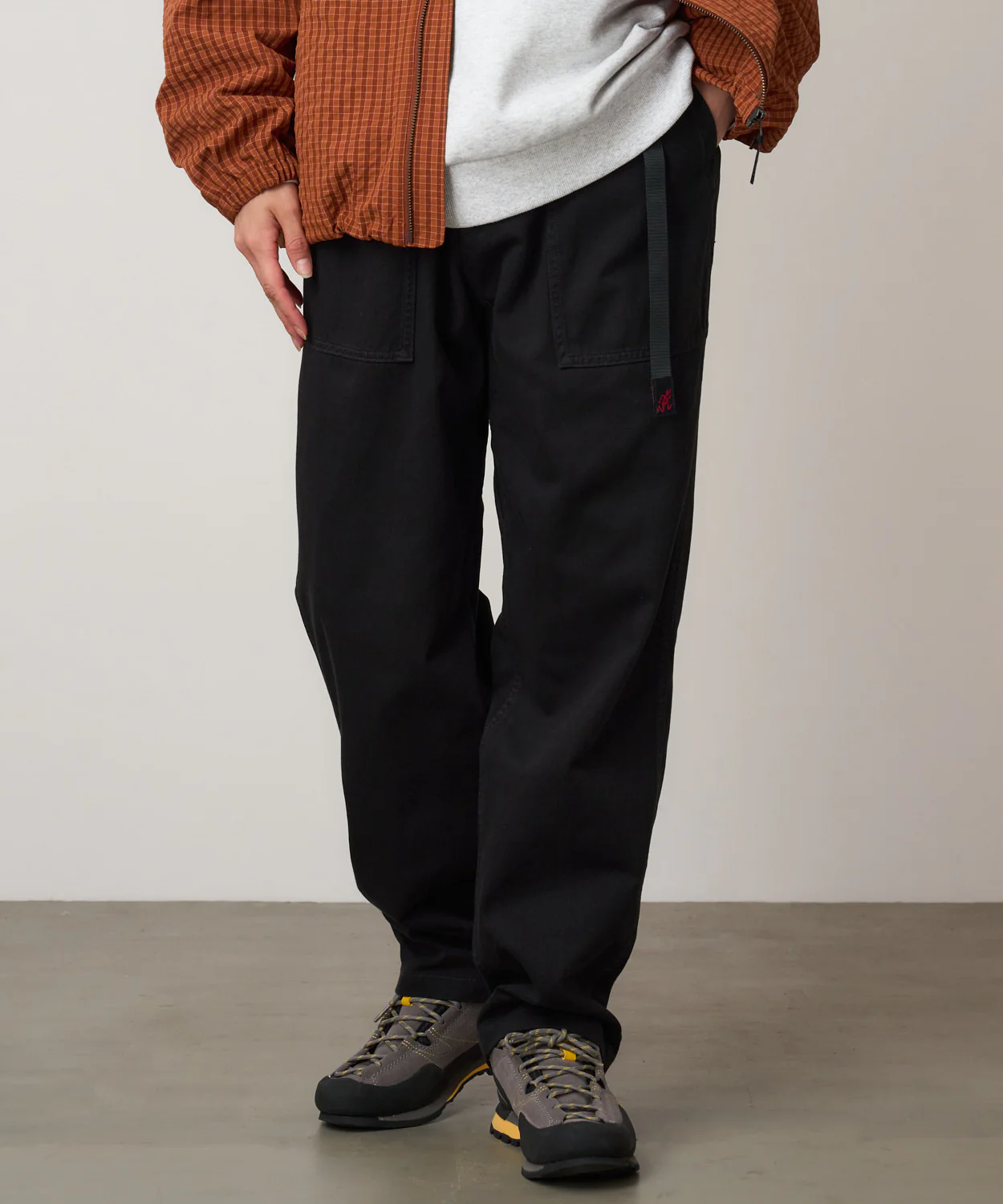 Gramicci Loose Tapered Ridge Pants (Black) - Image 5