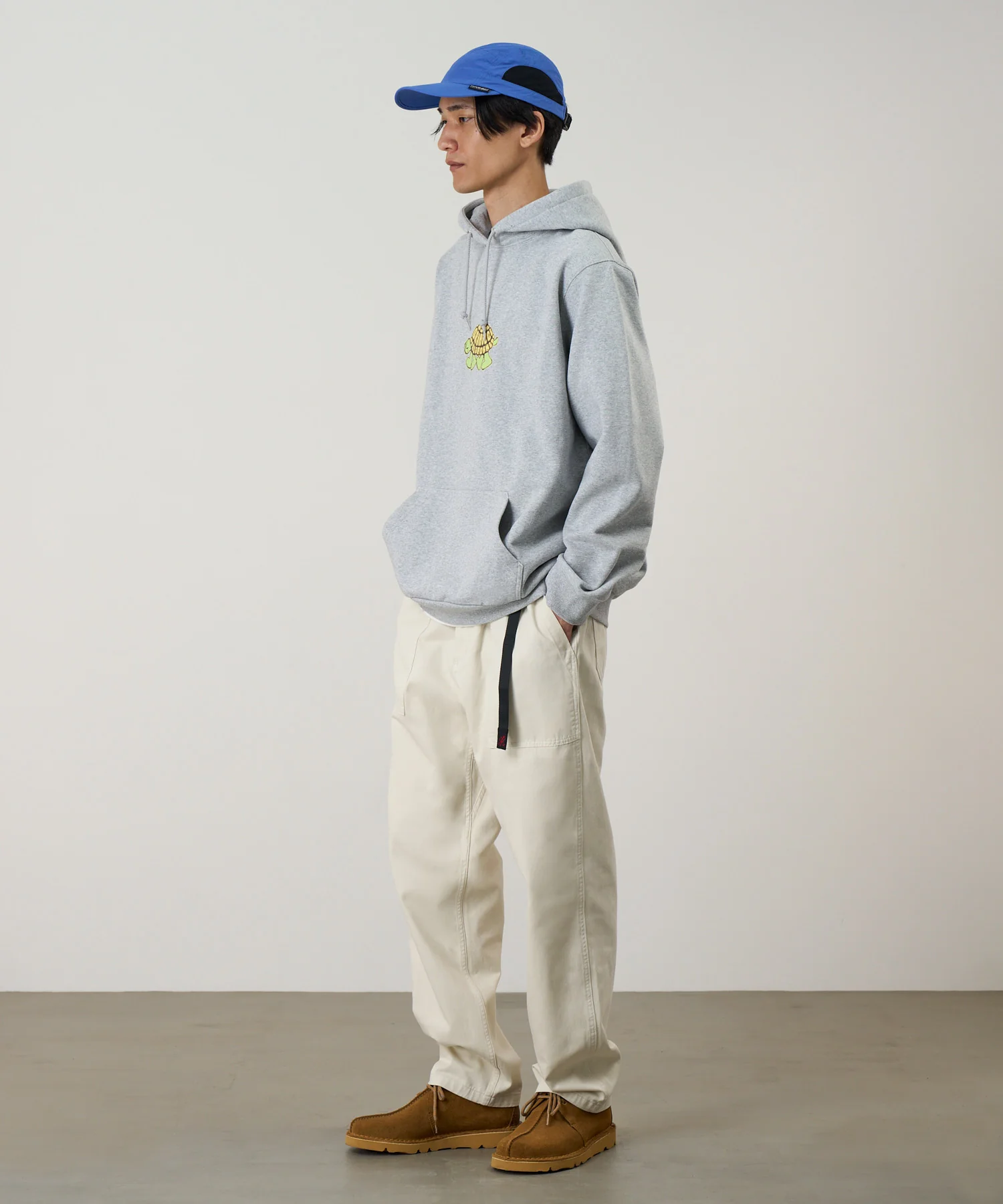 Gramicci Loose Tapered Ridge Pants (Greige) - Image 3