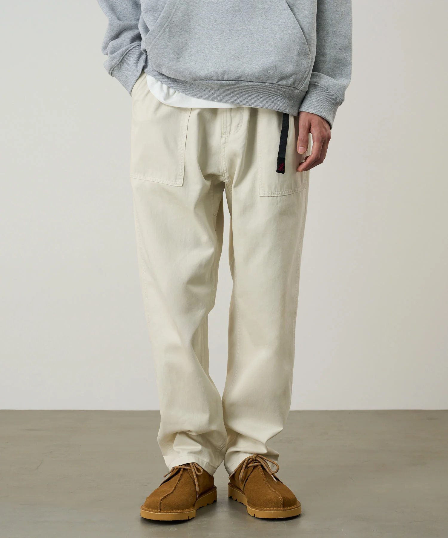 Gramicci Loose Tapered Ridge Pants (Greige) - Image 5
