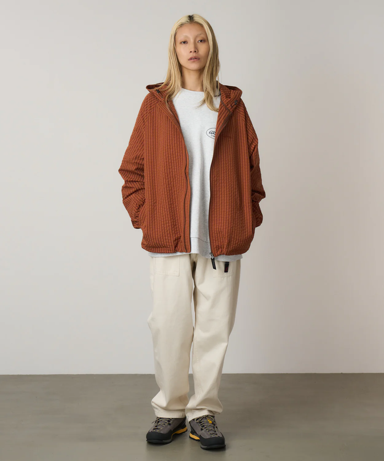 Gramicci Loose Tapered Ridge Pants (Greige) - Image 7
