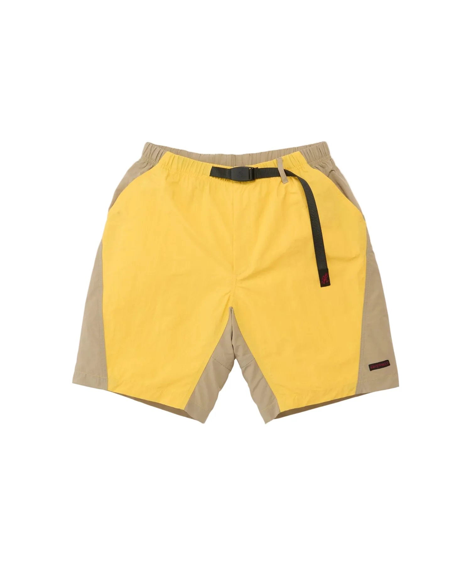 Gramicci Nylon Block Shorts (Banana)