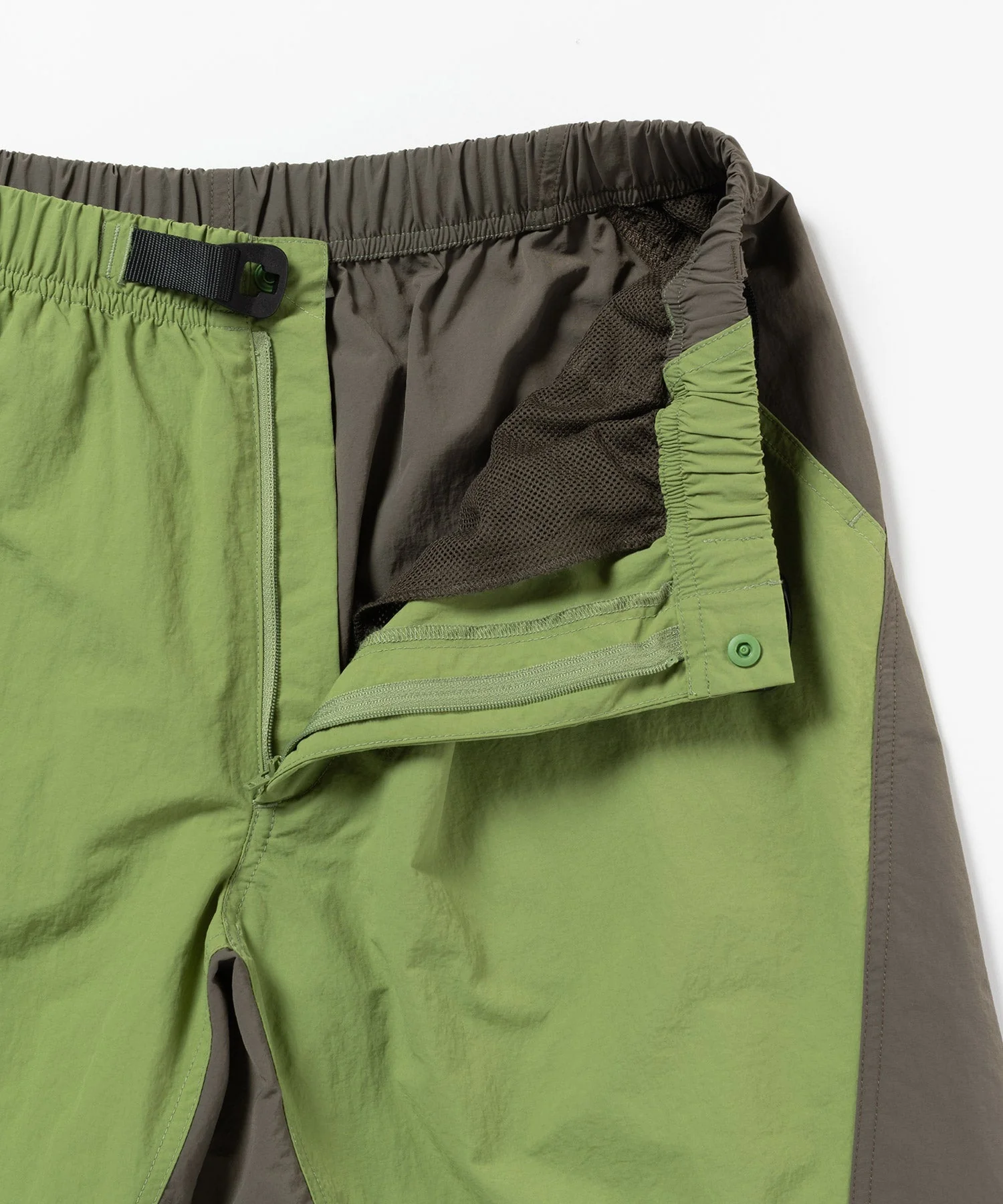 Gramicci Nylon Block Shorts (Jade Green) - Image 11