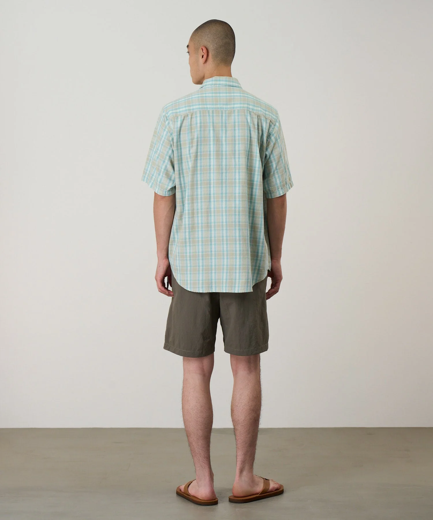 Gramicci Nylon Block Shorts (Jade Green) - Image 6