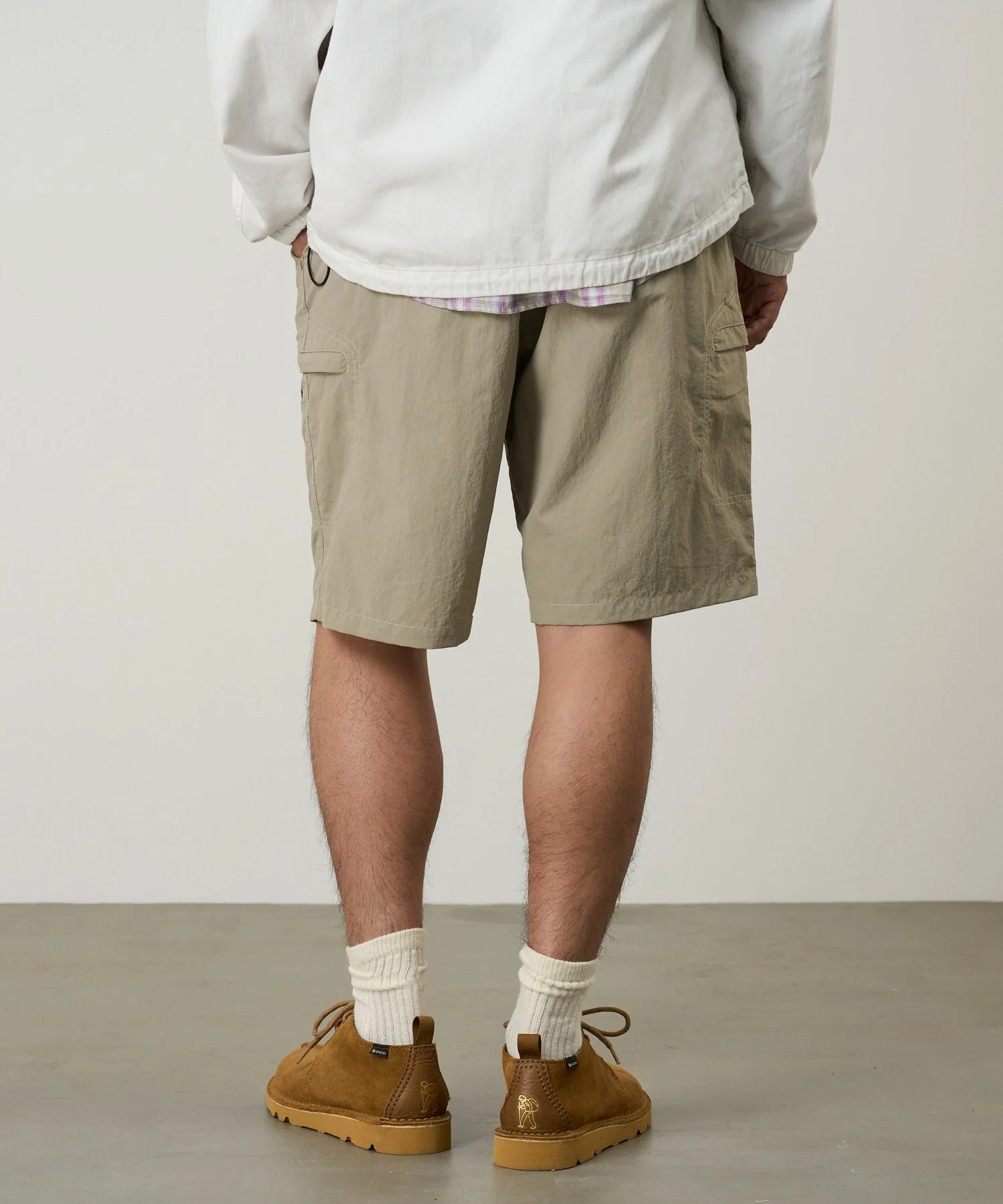Gramicci Nylon Cliff Shorts (Milk Tea) - Image 7