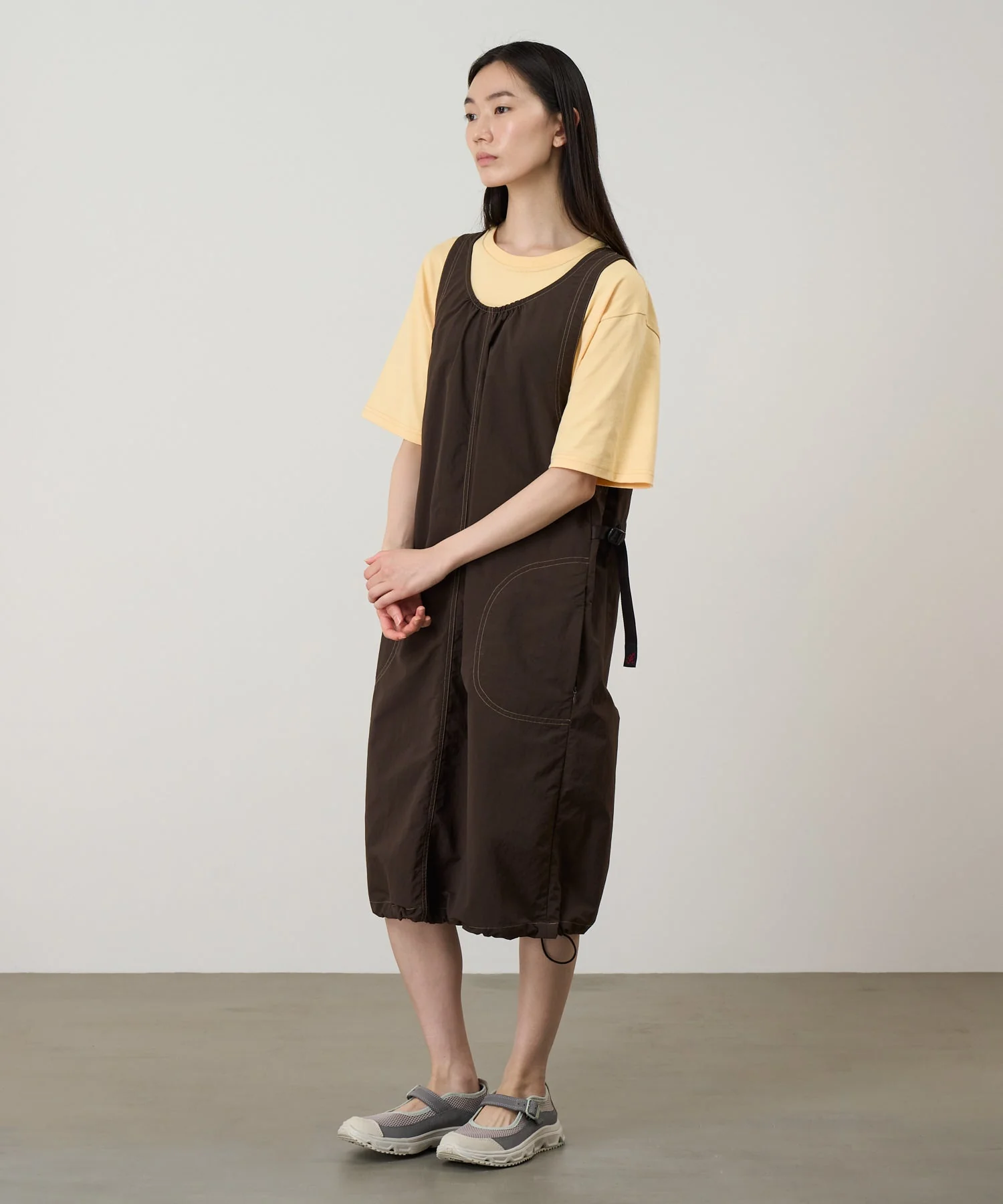 Gramicci Nylon Dress (Chocolate) - Image 4