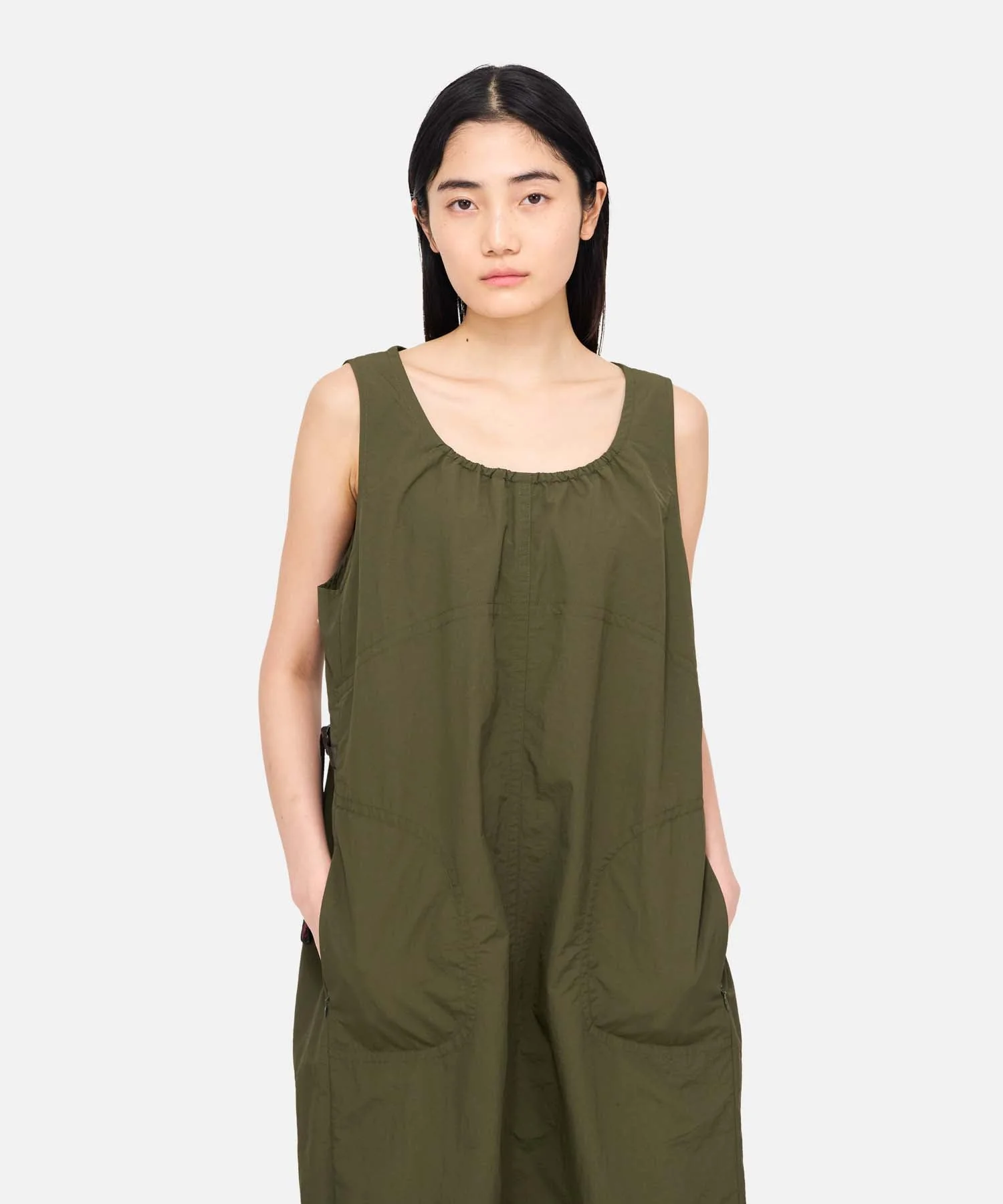 Gramicci Nylon Dress (Deep Olive) - Image 6