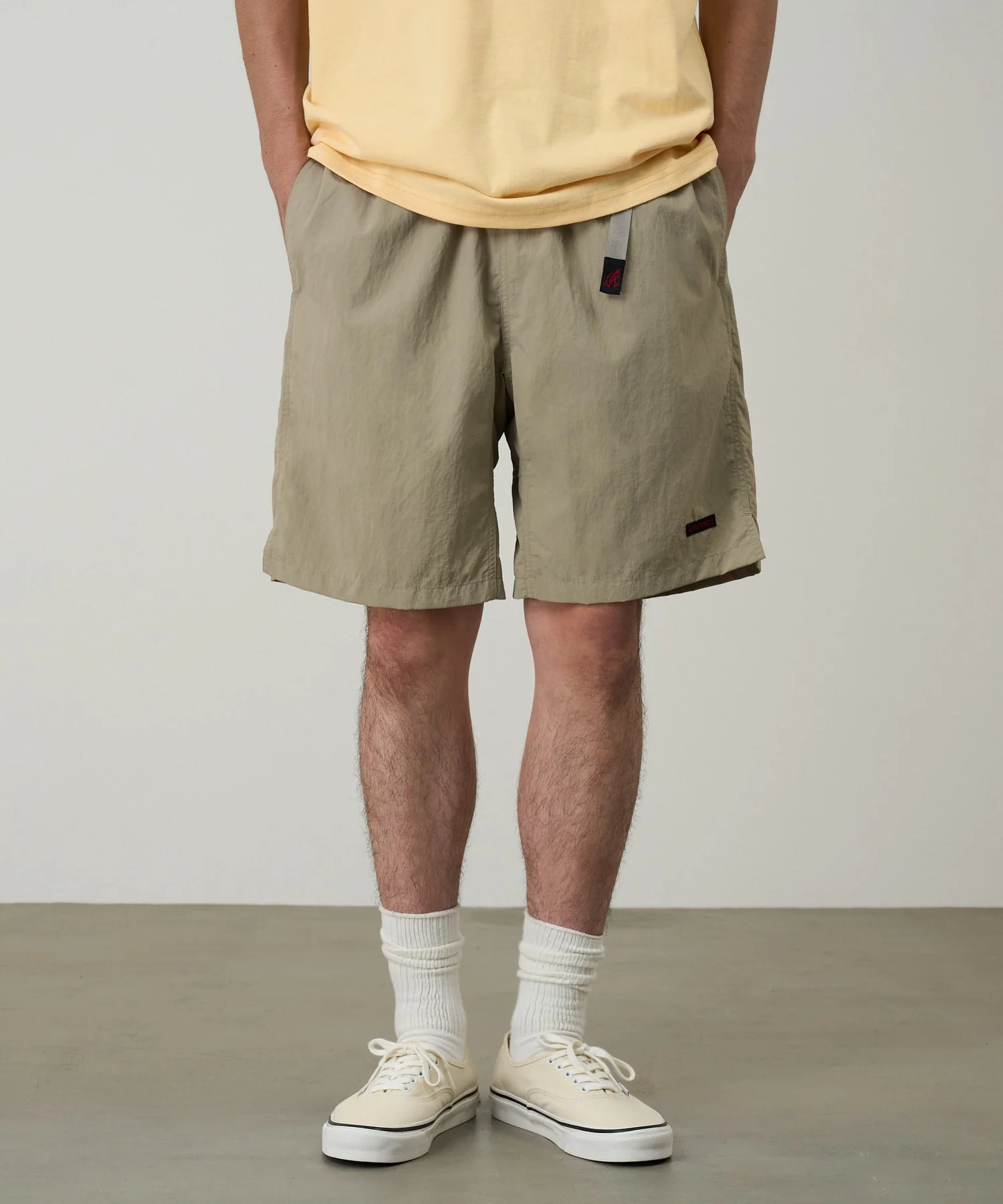 Gramicci Nylon Packable G-Shorts (Milk Tea) - Image 3