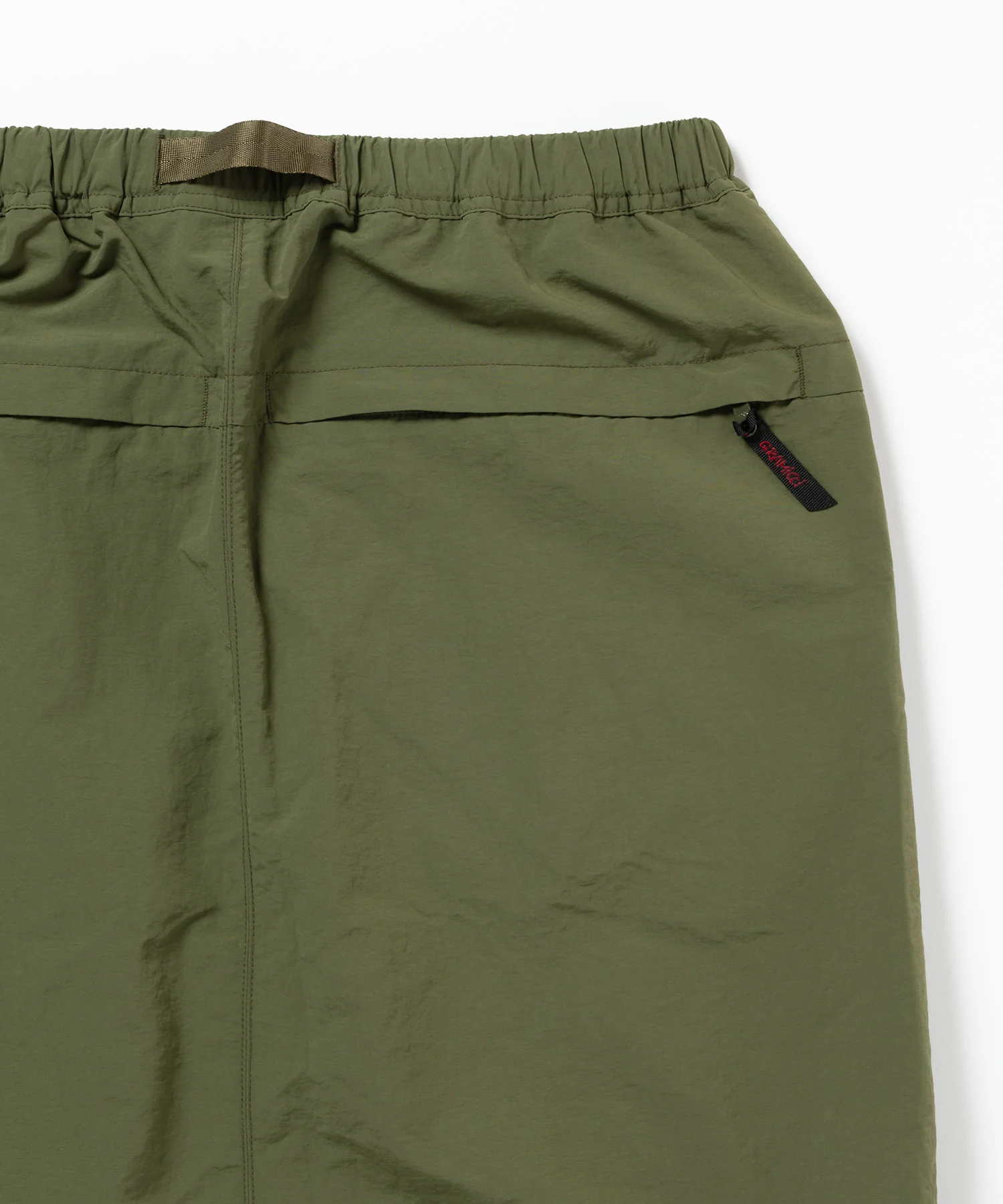 Gramicci Nylon Packable Midi Skirt (Olive) - Image 5