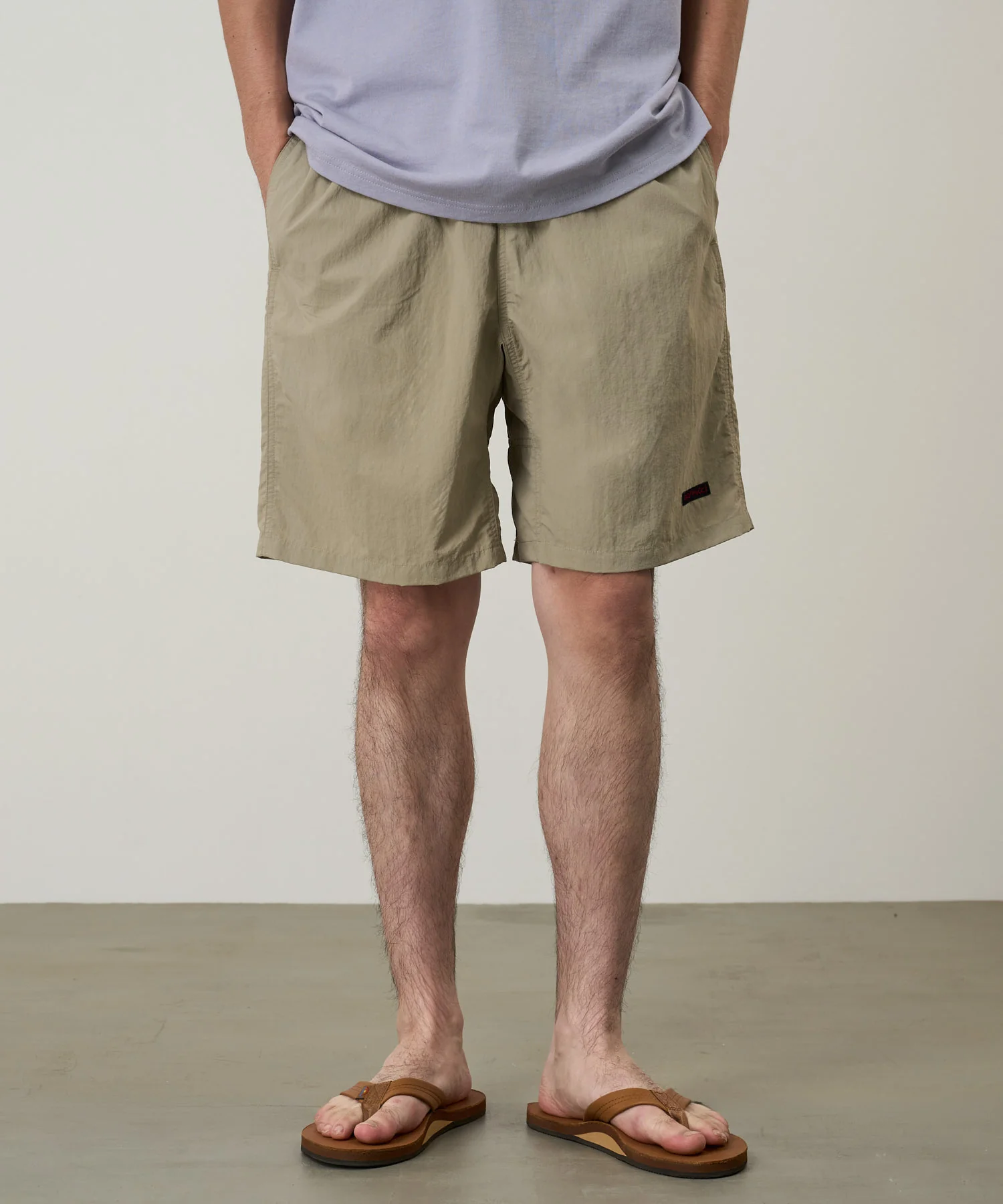 Gramicci Nylon Reef Shorts (Milk Tea) - Image 3