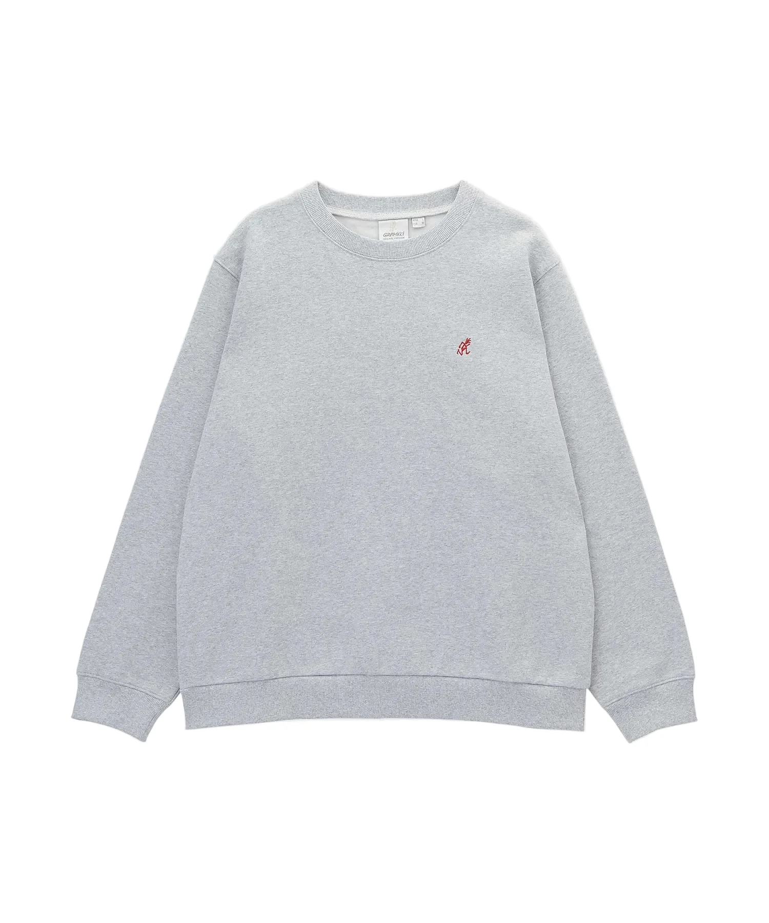 Gramicci One Point Crew Sweatshirt (Heather Grey)