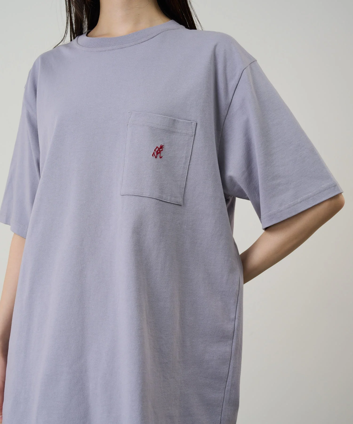 Gramicci One Point Tee (Lavender) - Image 3