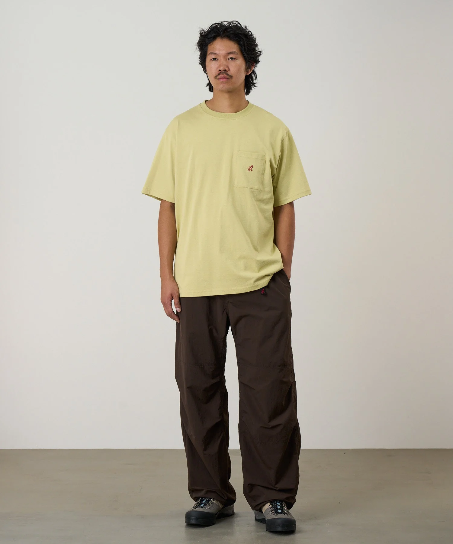 Gramicci One Point Tee (Lime) - Image 2