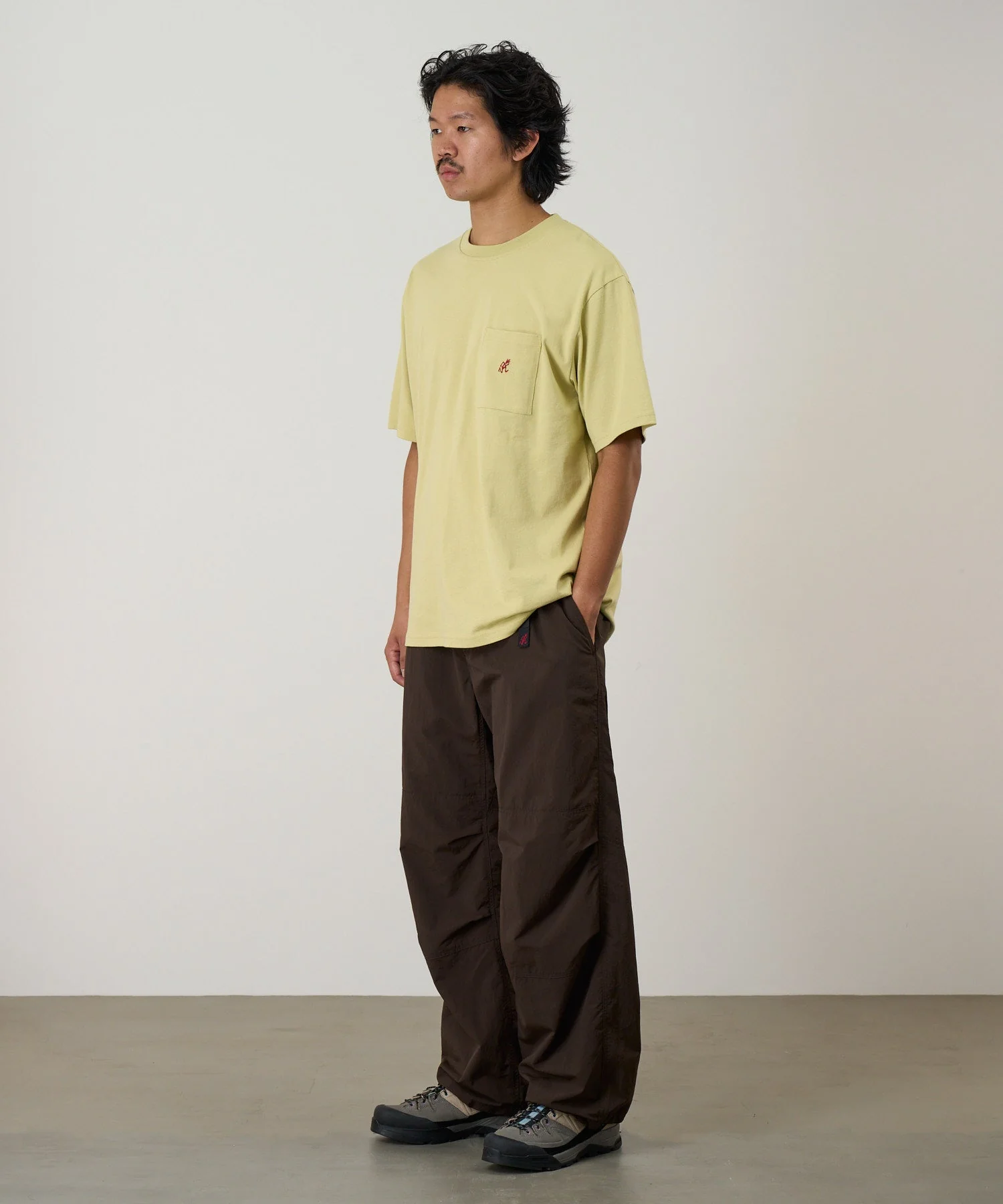 Gramicci One Point Tee (Lime) - Image 3