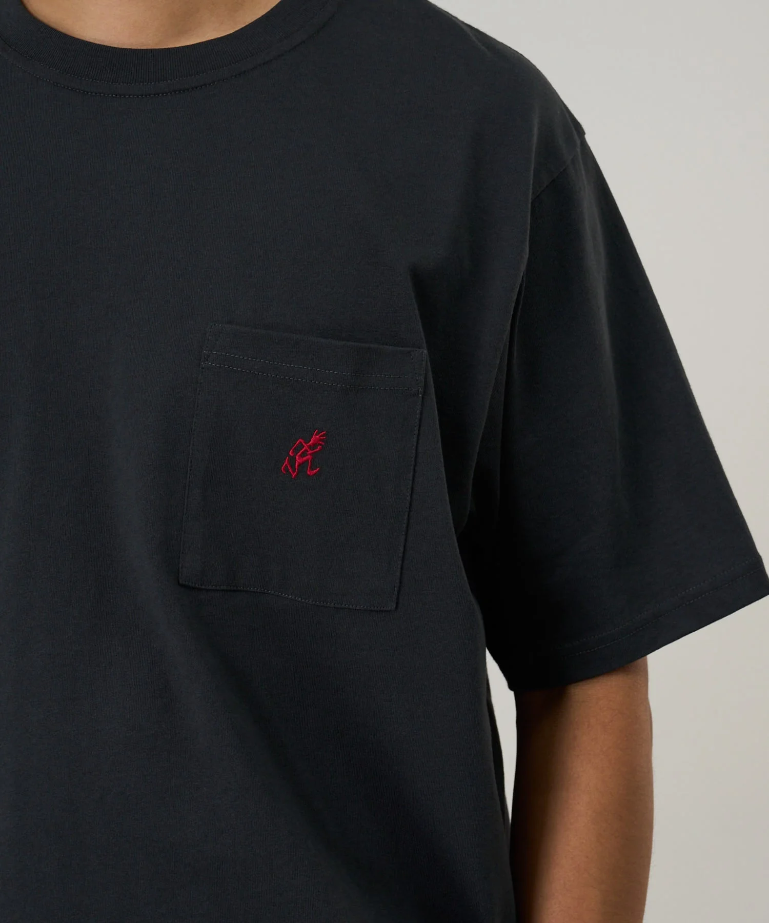 Gramicci One Point Tee (Vintage Black) - Image 3