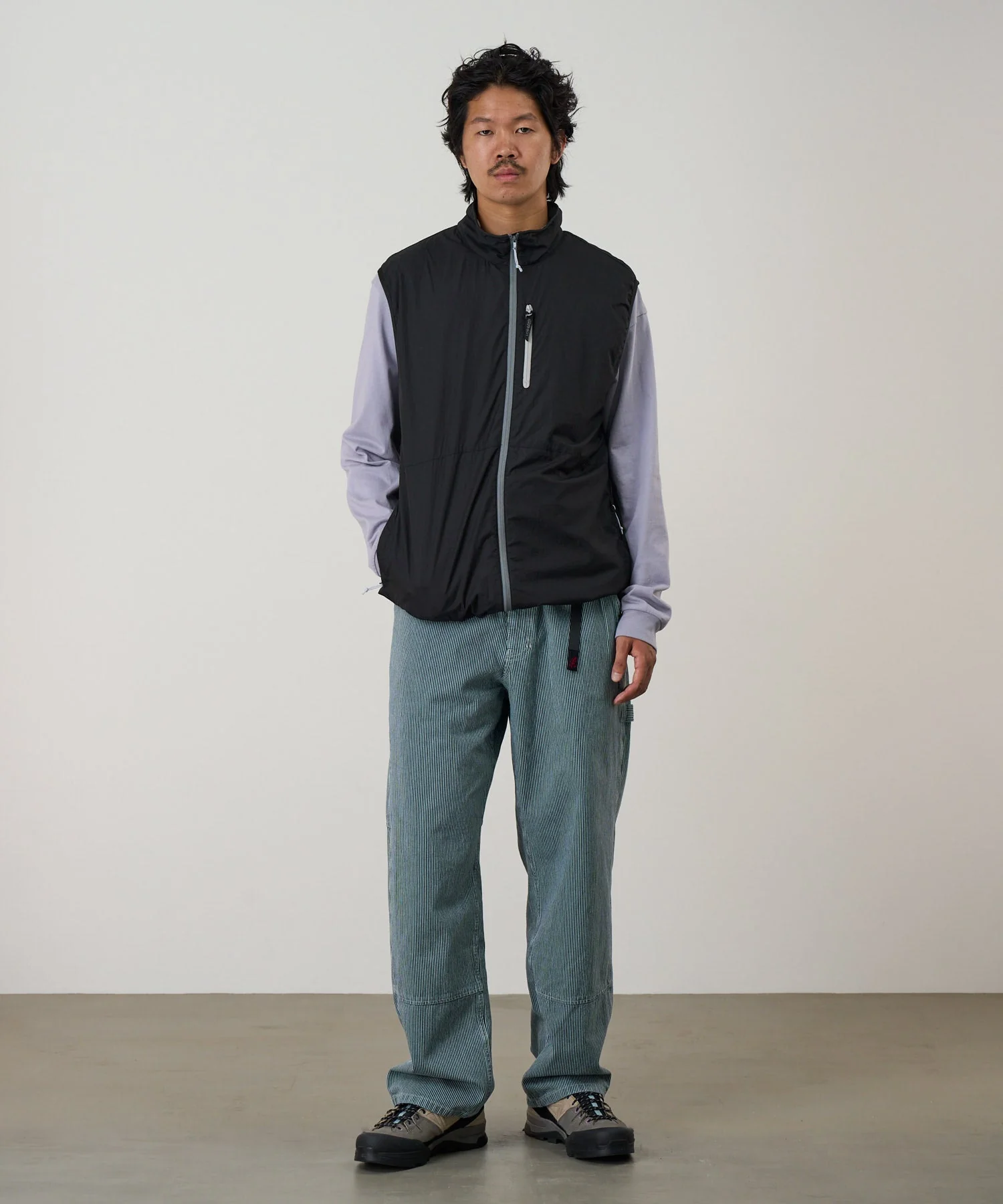 Gramicci Overdyed Hickory Work Pants (Navy) - Image 3