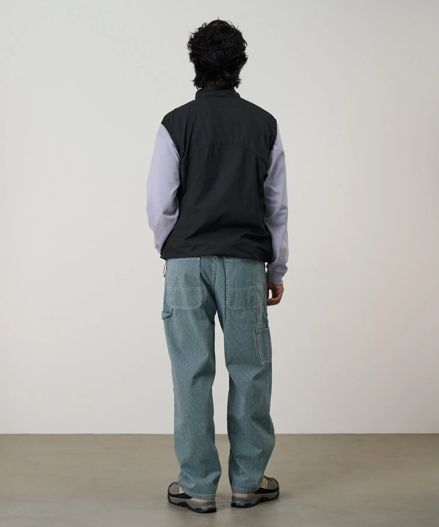 Gramicci Overdyed Hickory Work Pants (Navy) - Image 5