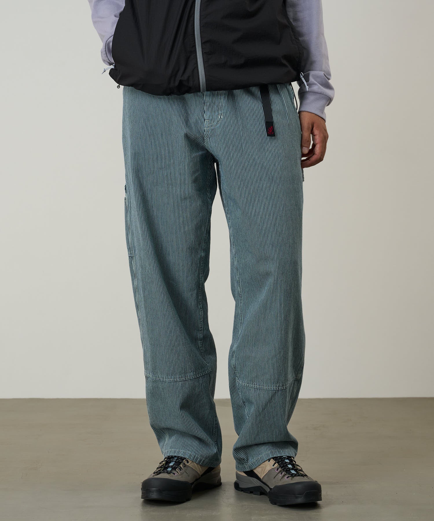 Gramicci Overdyed Hickory Work Pants (Navy) - Image 6