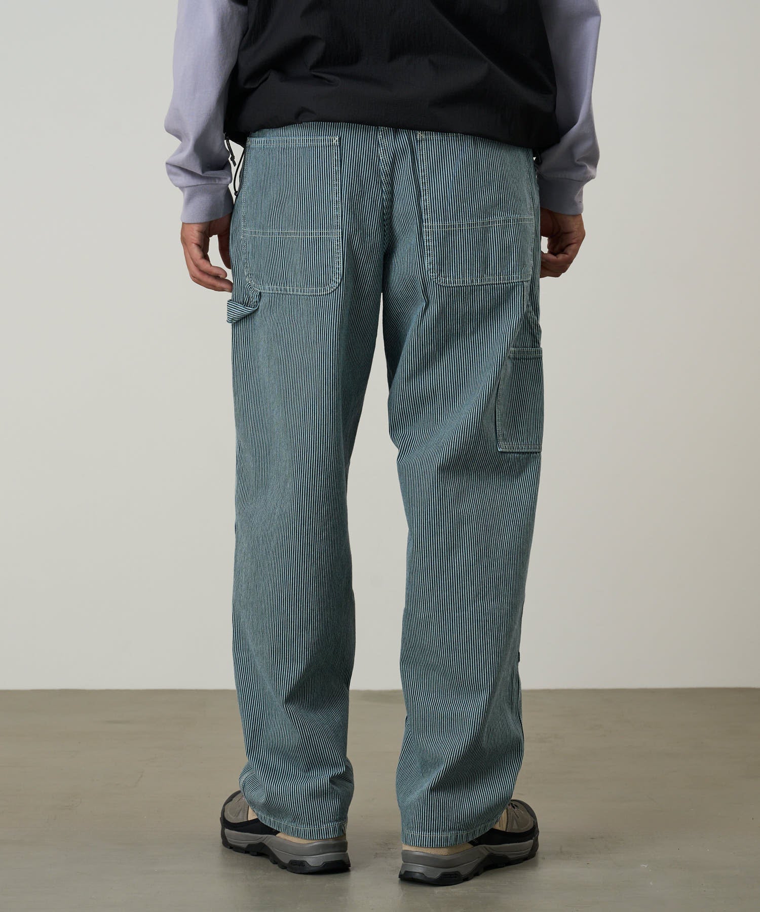 Gramicci Overdyed Hickory Work Pants (Navy) - Image 7