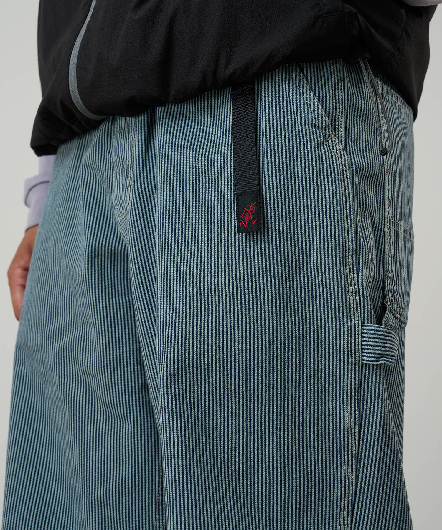 Gramicci Overdyed Hickory Work Pants (Navy) - Image 8