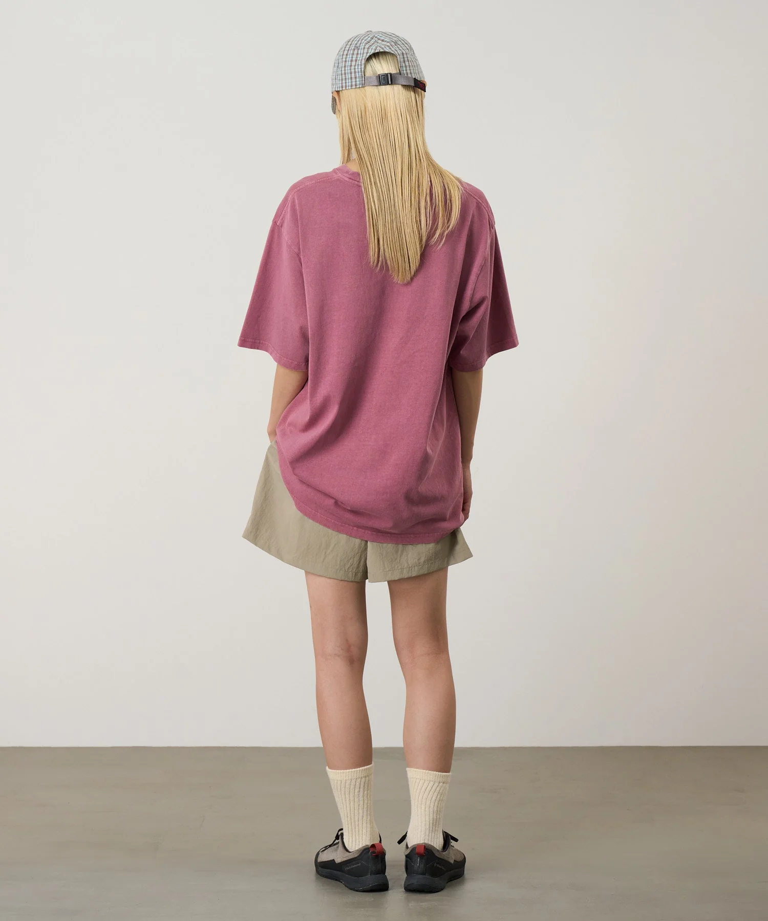 Gramicci Pigment Dyed One Point Tee (Red Pigment) - Image 5