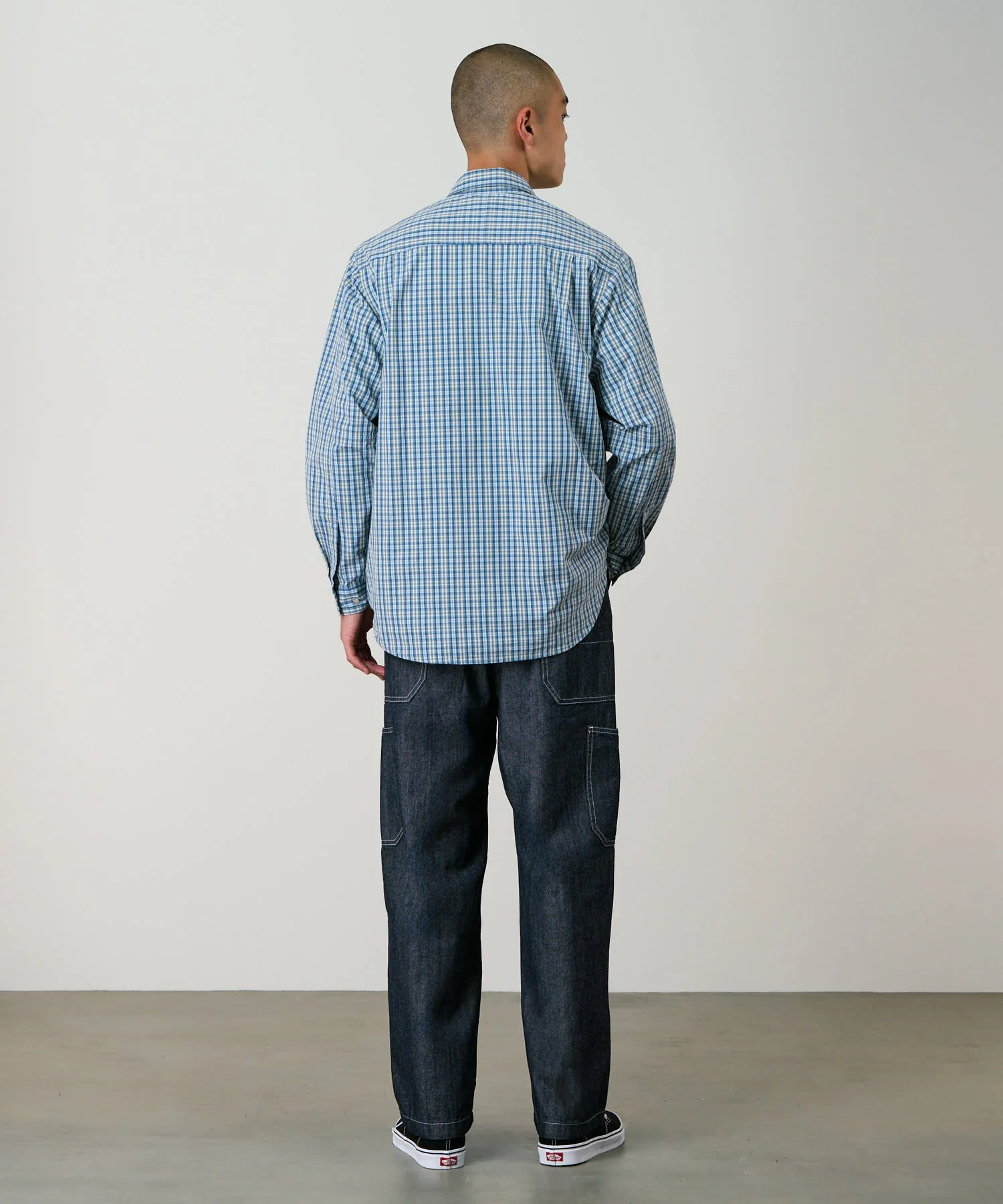Gramicci Poplin Millwood Shirt (Blue) - Image 5