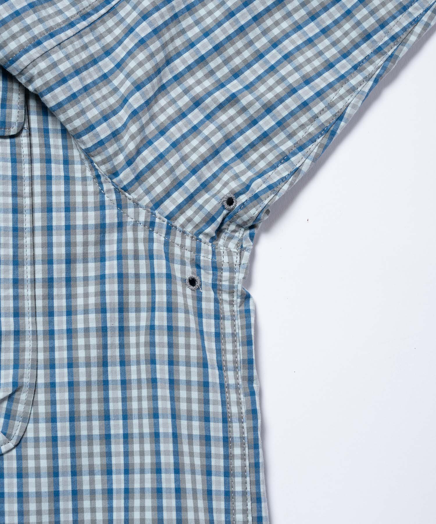 Gramicci Poplin Millwood Shirt (Blue) - Image 9
