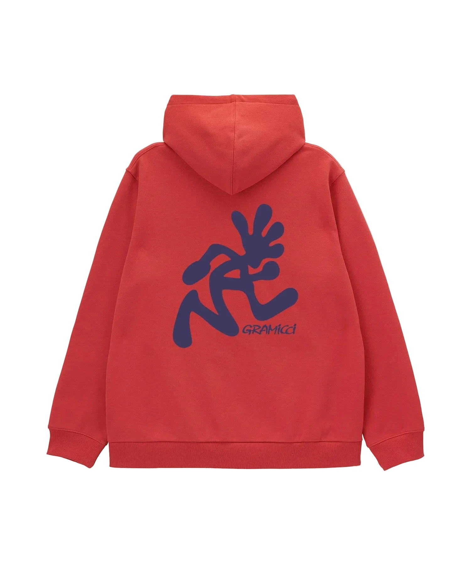 Gramicci Running Man Hooded Sweatshirt (Crimson Red)